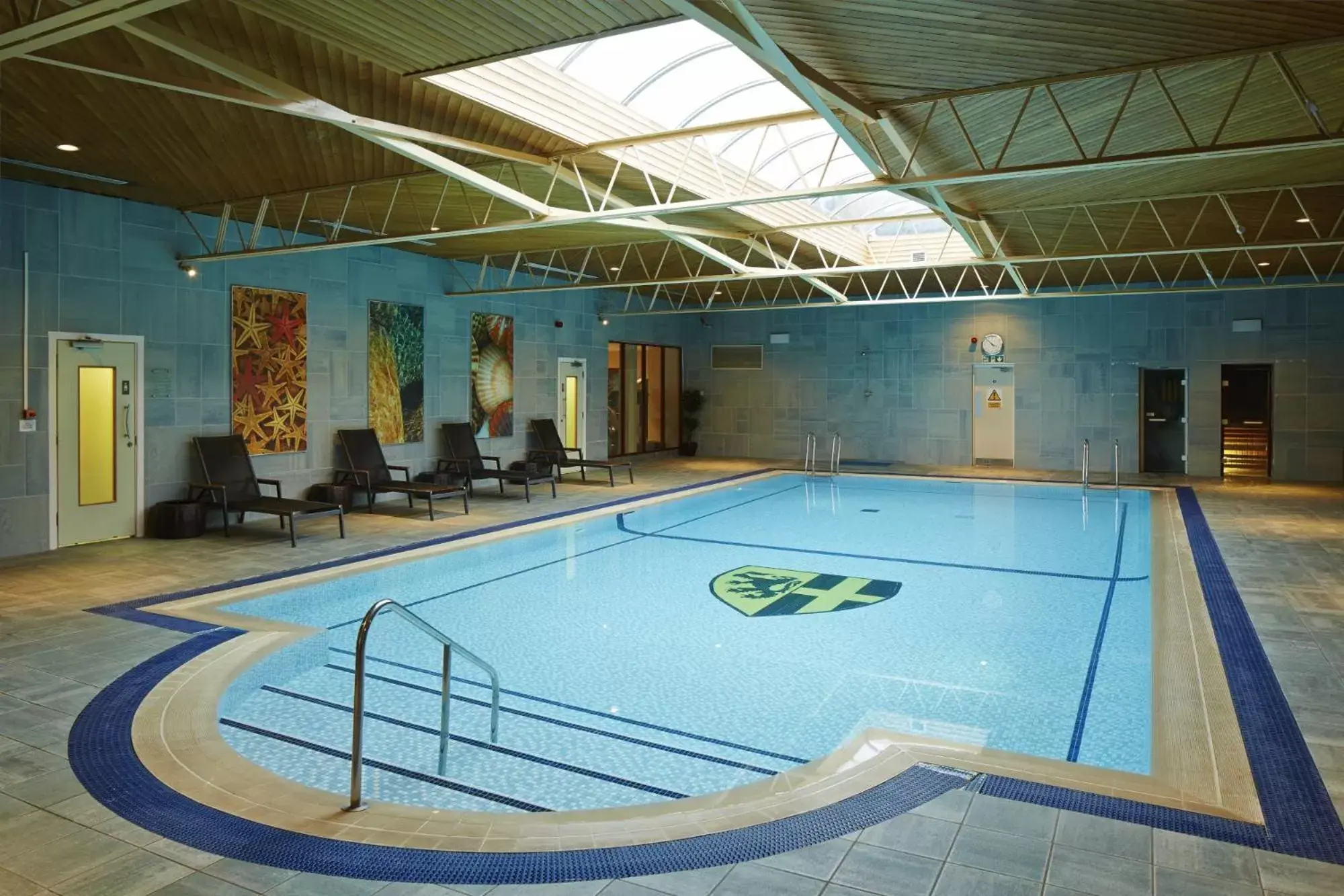 Swimming Pool in The Billesley Manor Hotel