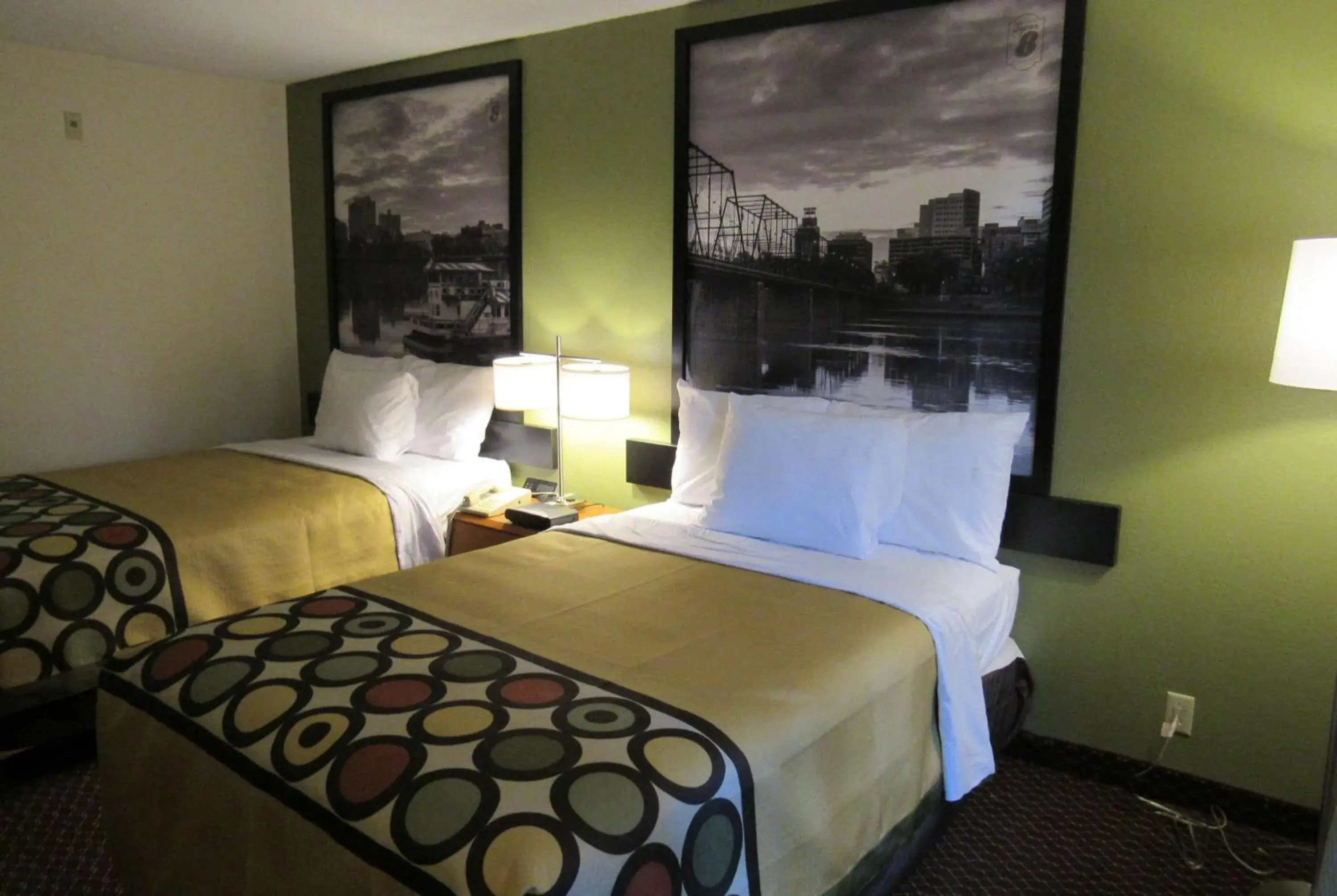 Photo of the whole room, Bed in Super 8 by Wyndham New Cumberland