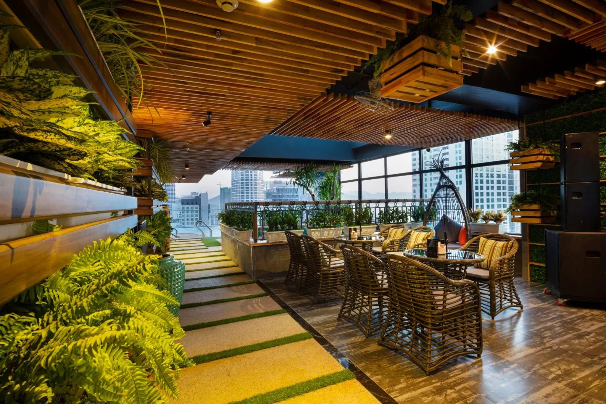 Lounge or bar in Erica Nha Trang Hotel