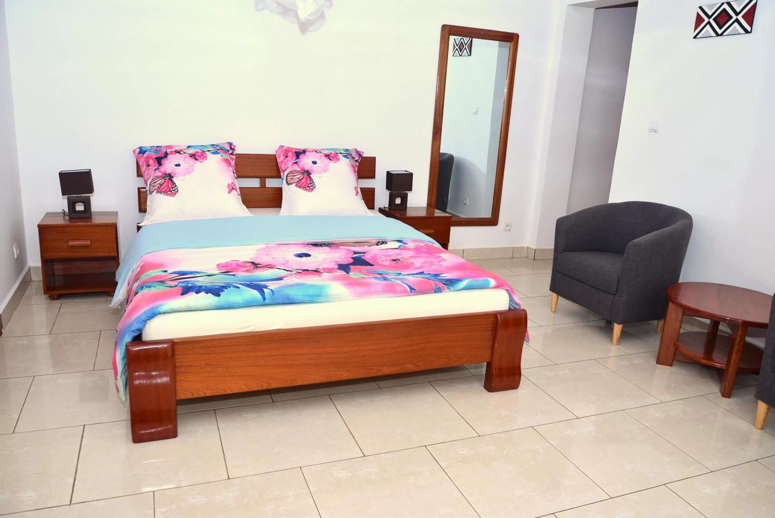 Photo of the whole room, Bed in Hôtel Maisons-Sifa