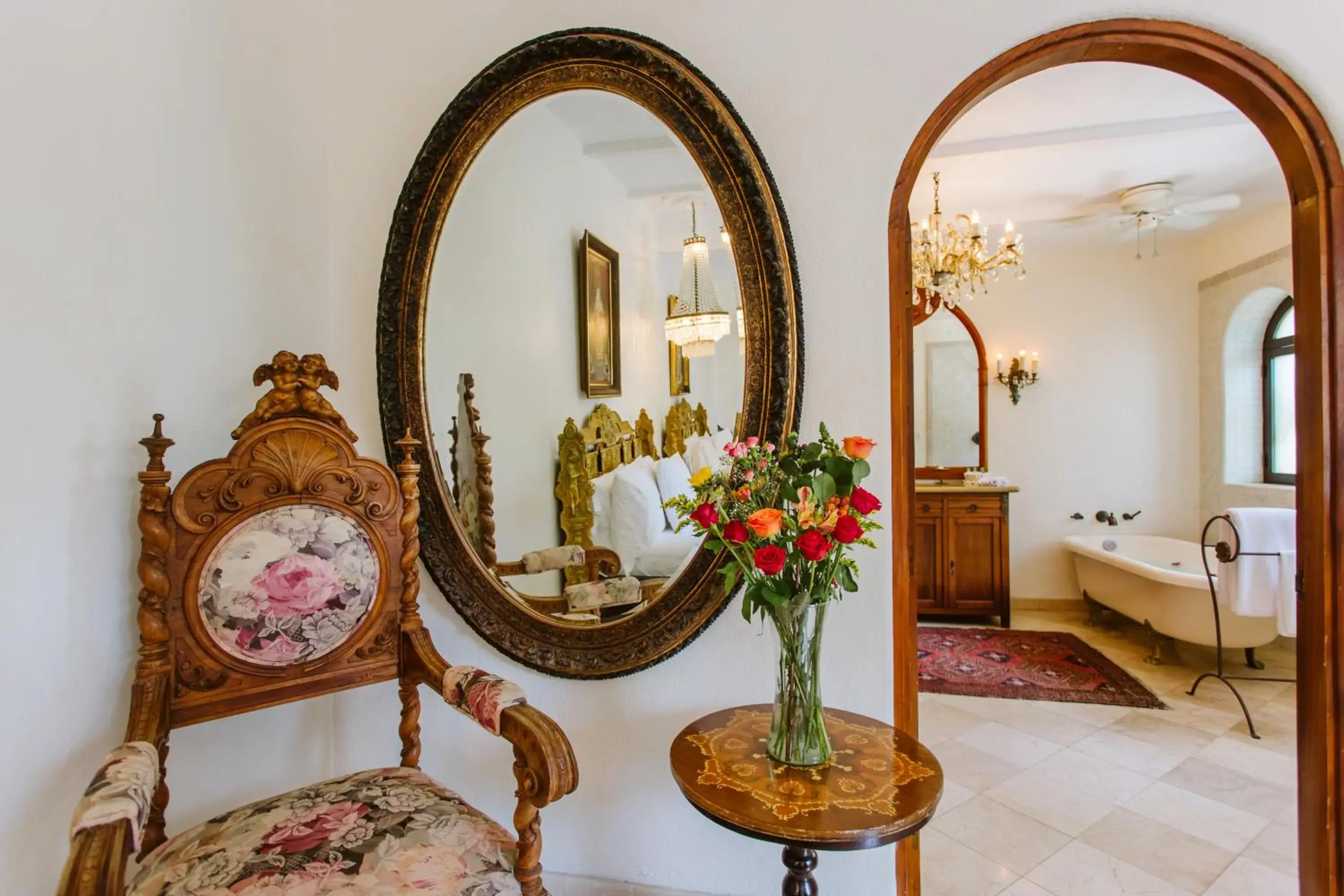 Seating Area in Hacienda San Angel