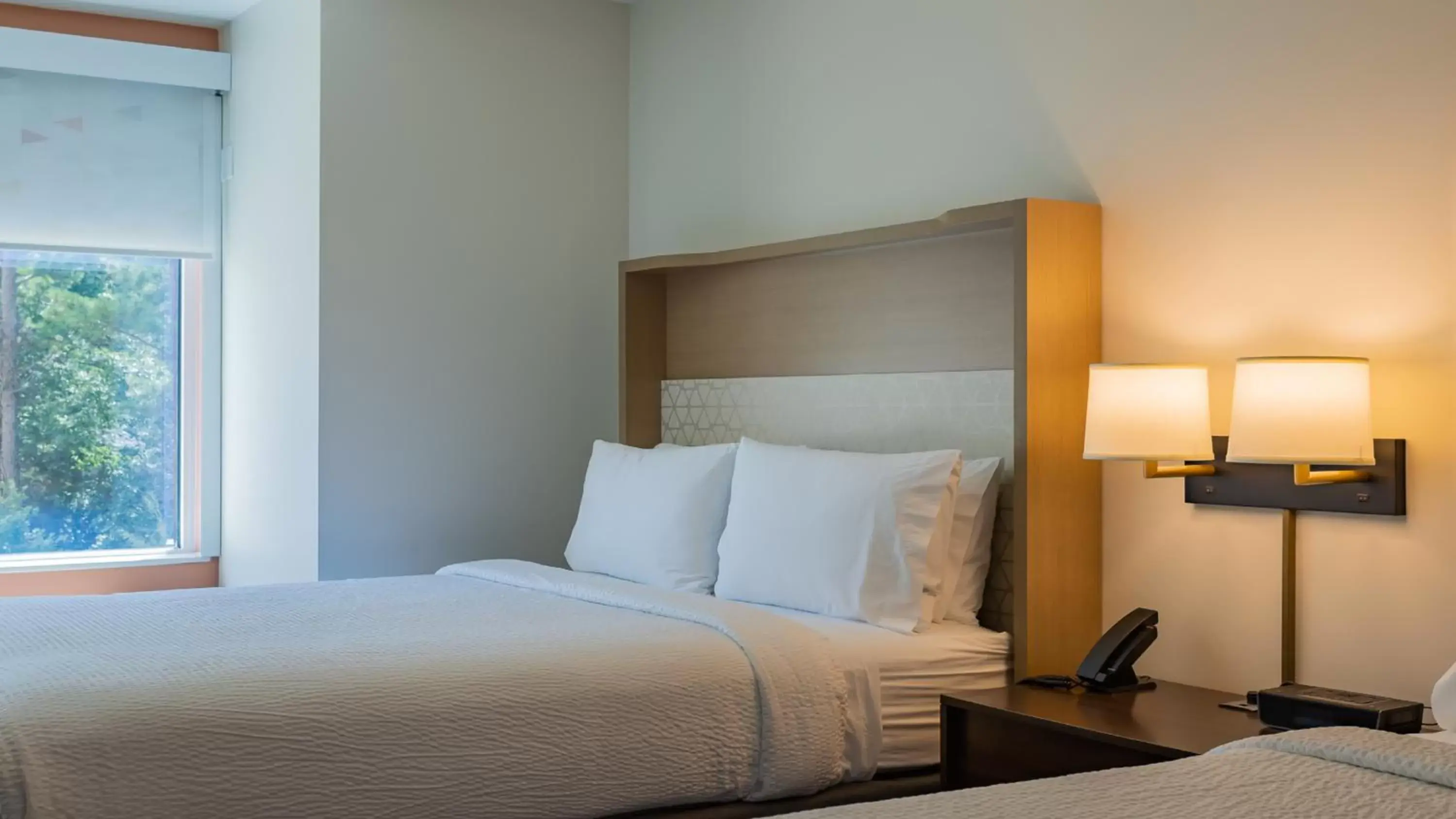 Queen Room with Two Queen Beds and Roll-In Shower - Mobility Accessible/Non-Smoking in Courtyard by Marriott Atlanta Dunwoody Queen Room with Two Queen Beds and Roll-In Shower - Mobility Accessible/Non-Smoking in Courtyard by Marriott Atlanta Dunwoody