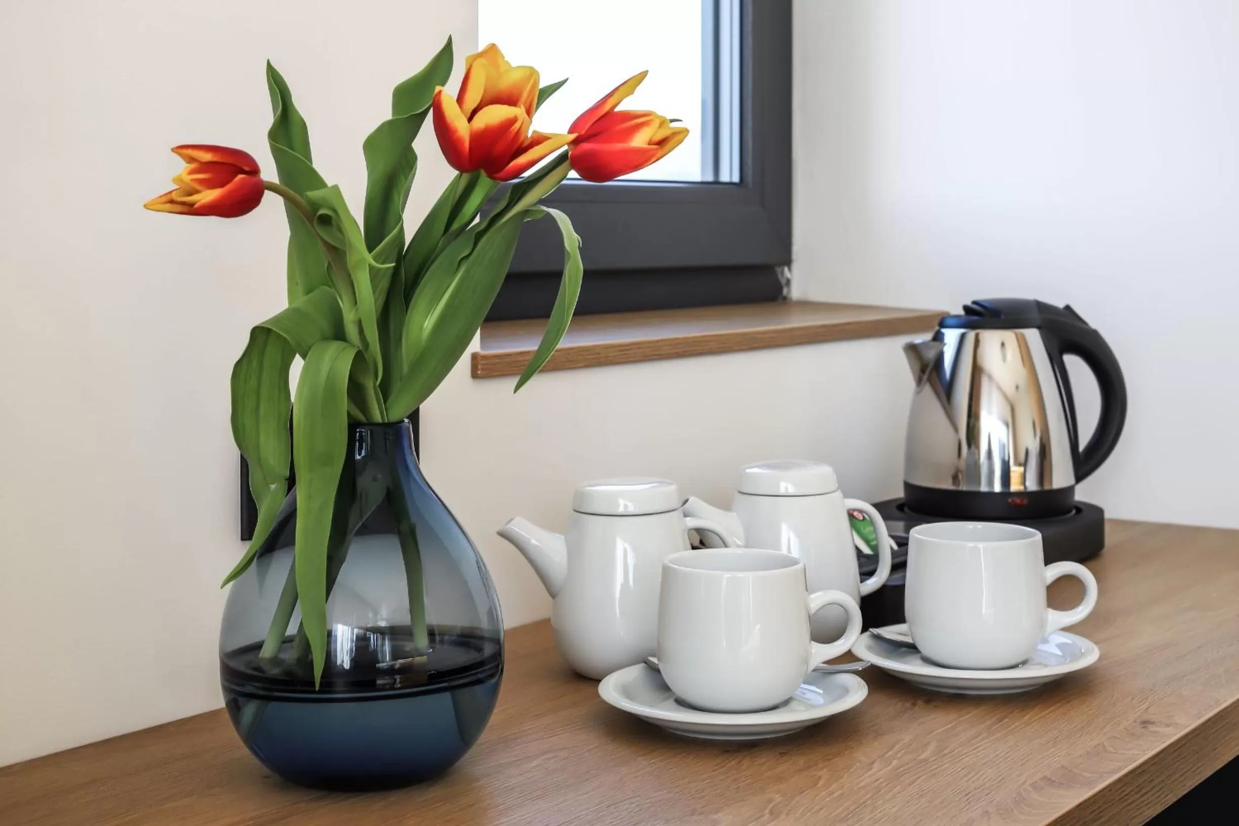 Coffee/tea facilities in Hotel Maralák