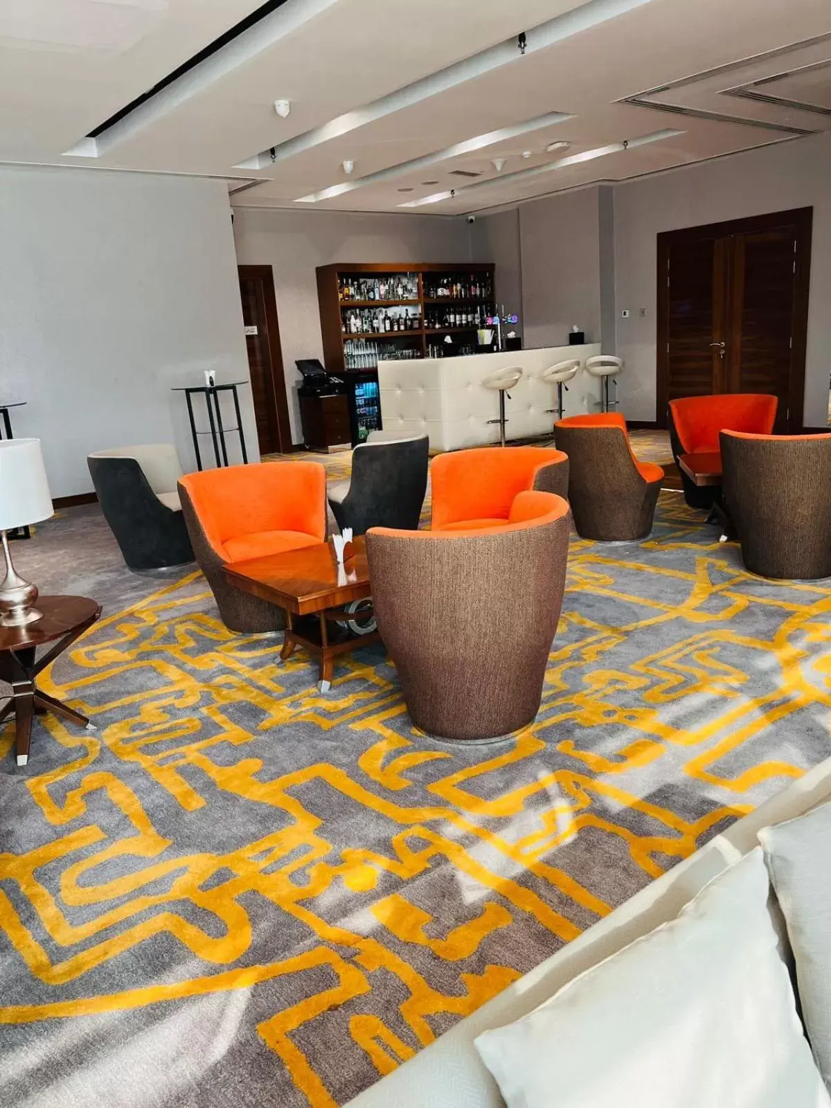 Lounge or bar in Lavender Hotel Al Nahda Dubai