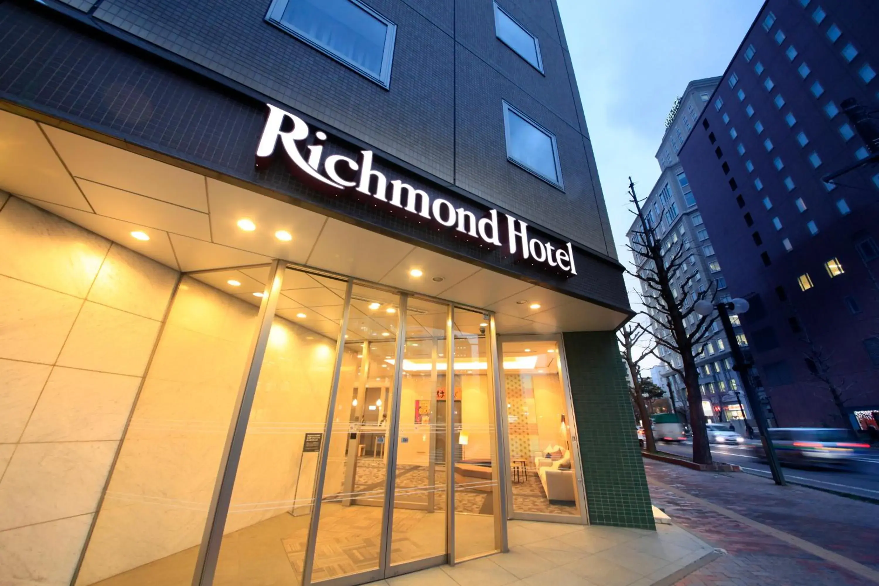 Facade/entrance in Richmond Hotel Sapporo Ekimae