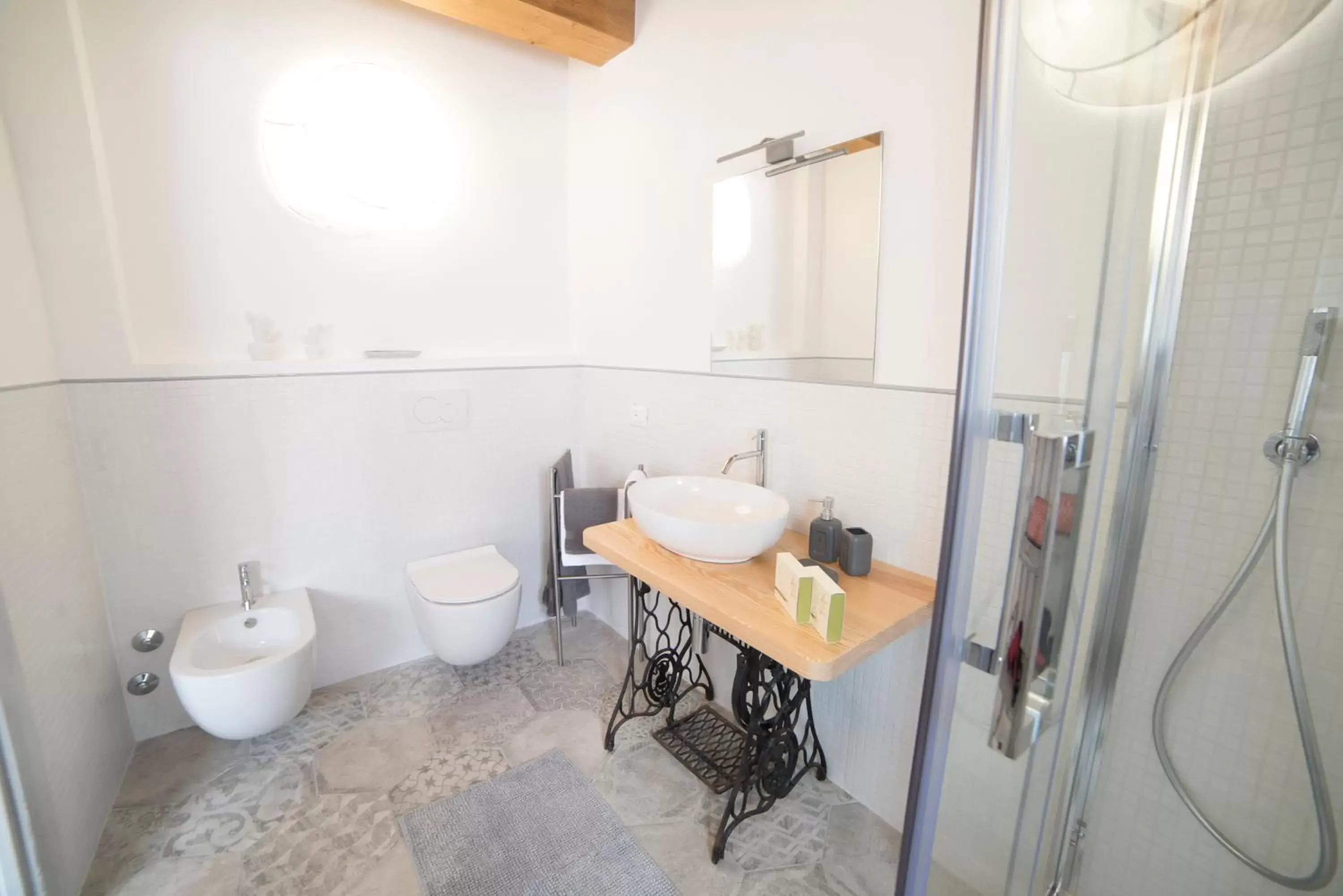 Bathroom in Aria di Vico Aparthotel