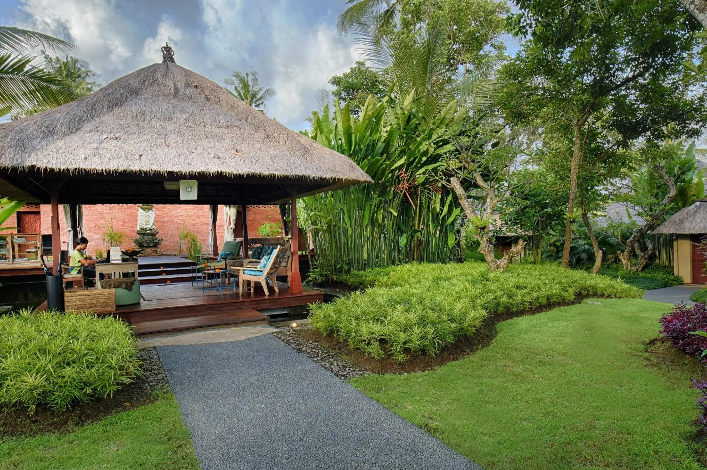 Garden in Temuku Villas Ubud - CHSE Certified