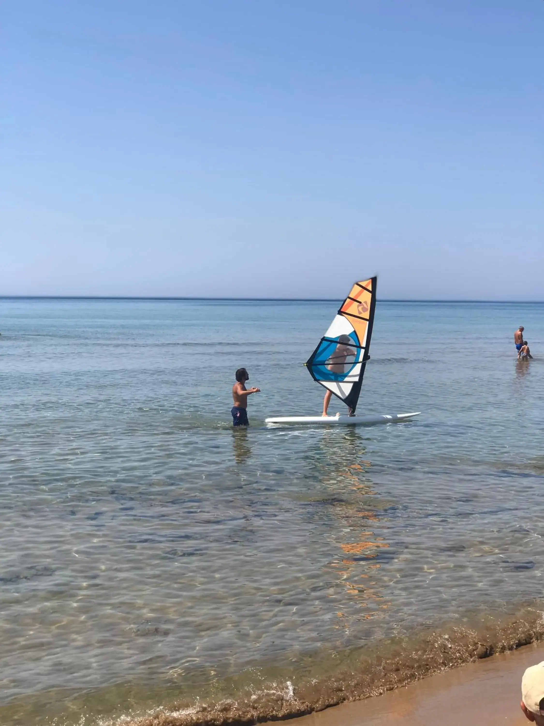 Windsurfing in Triscinamare Hotel Residence