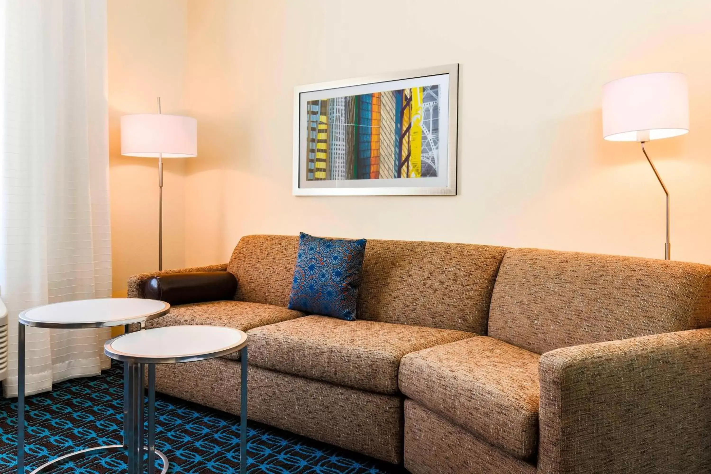 Living room, Seating Area in Fairfield Inn & Suites by Marriott Pecos