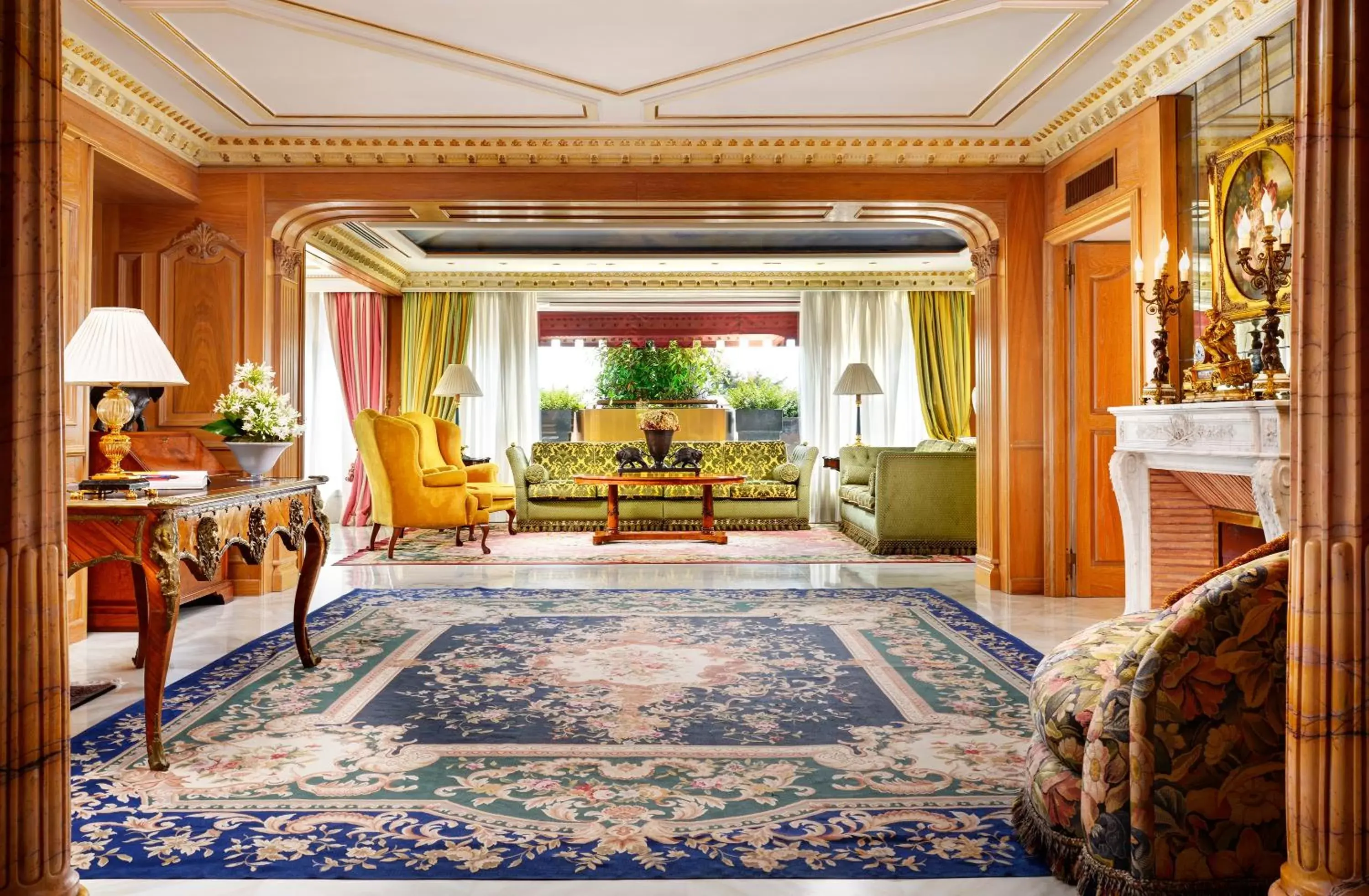 Living room, Spa/Wellness in Parco dei Principi Grand Hotel & SPA