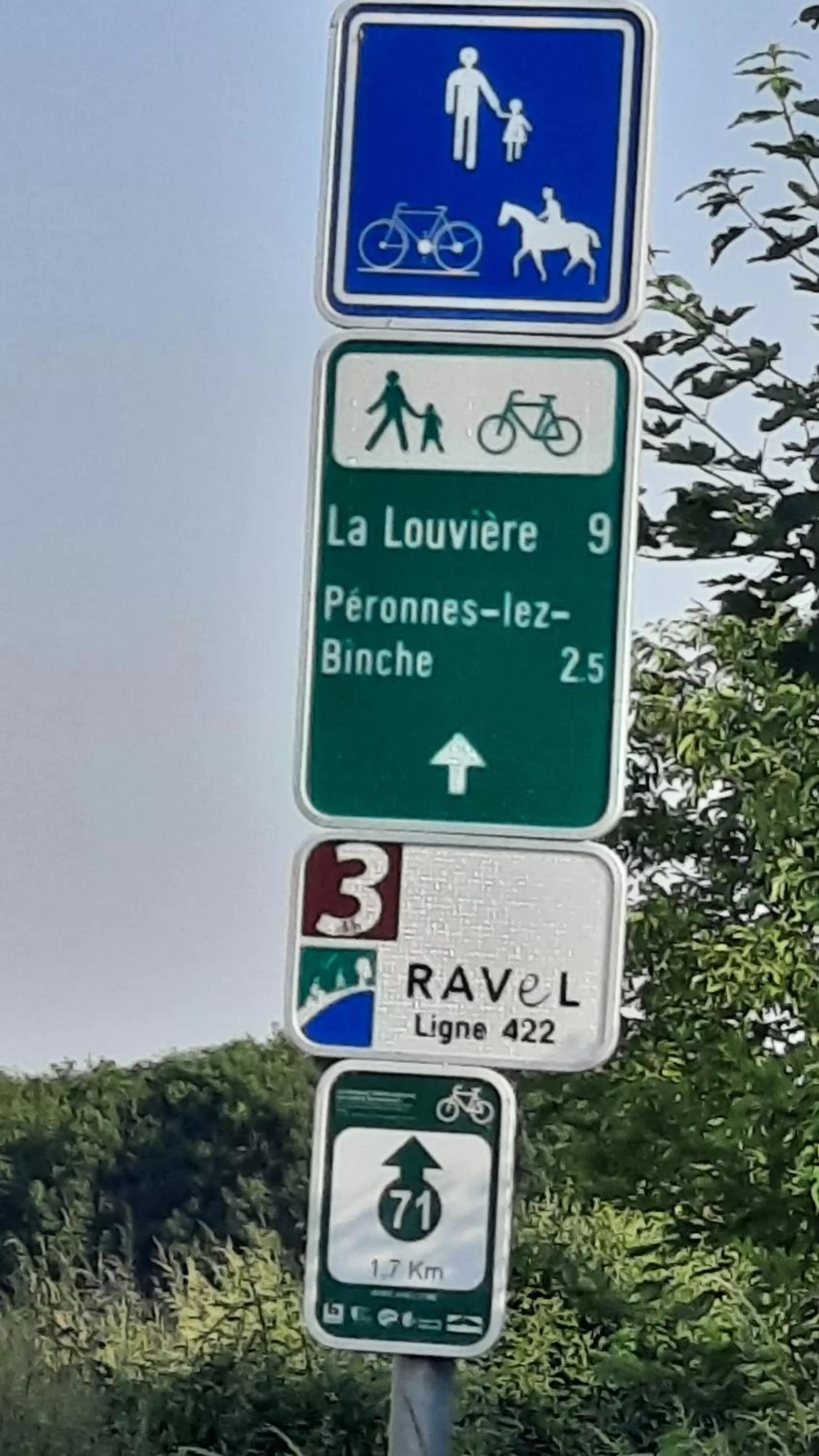 Cycling in La Maison De Marie