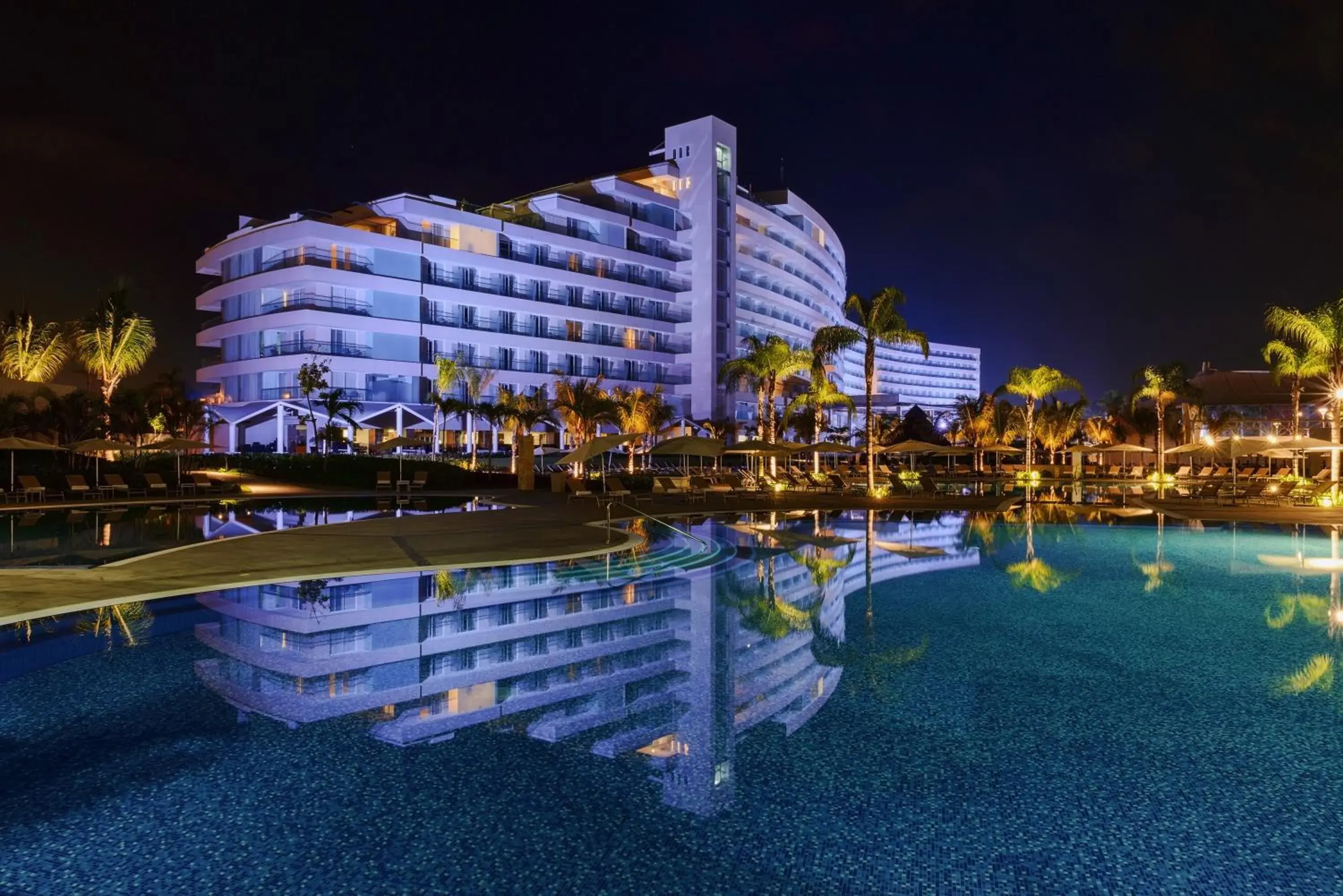 Night, Property Building in Palacio Mundo Imperial Riviera Diamante Acapulco