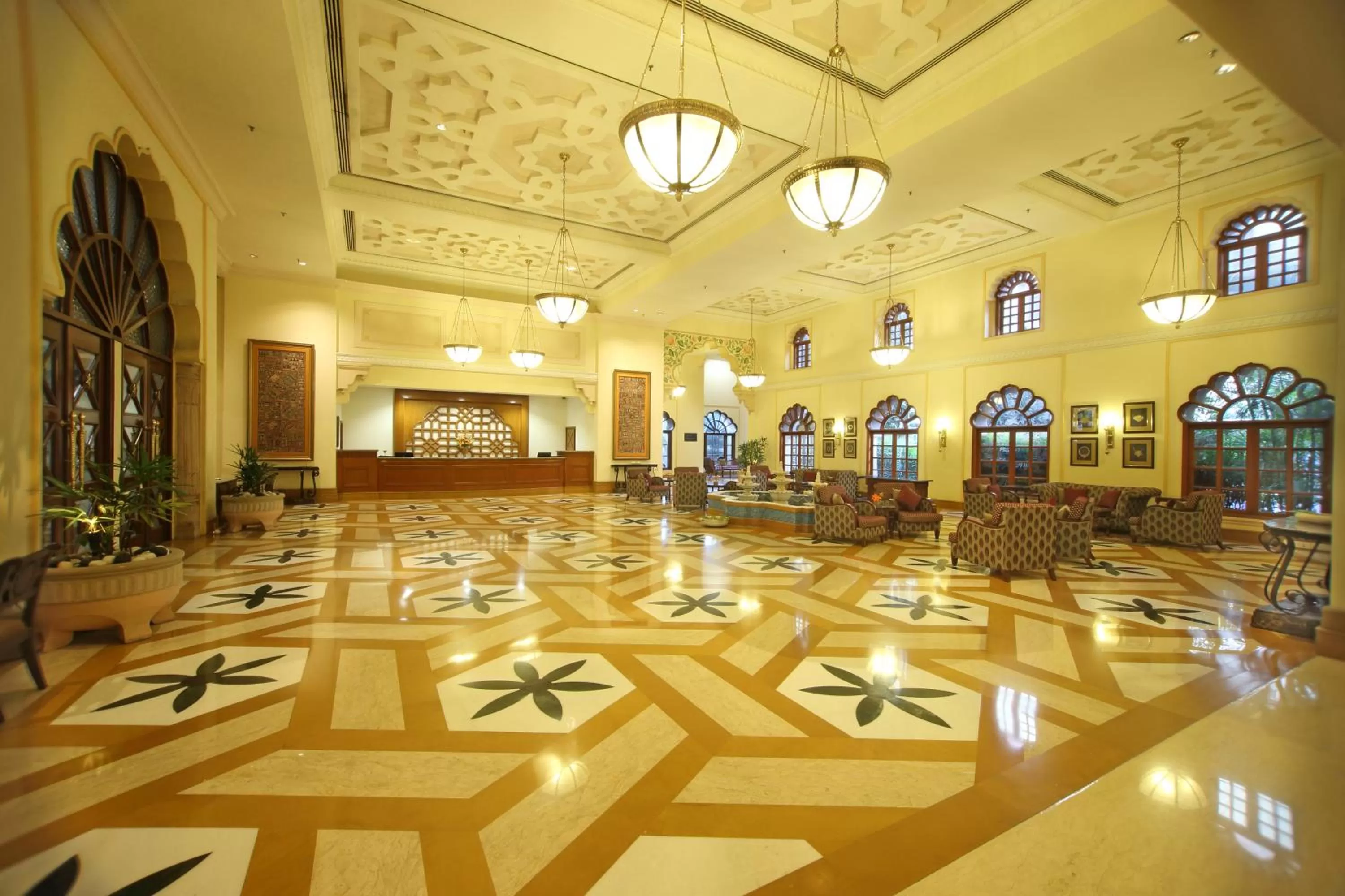 Lobby or reception in Taj Hari Mahal Jodhpur