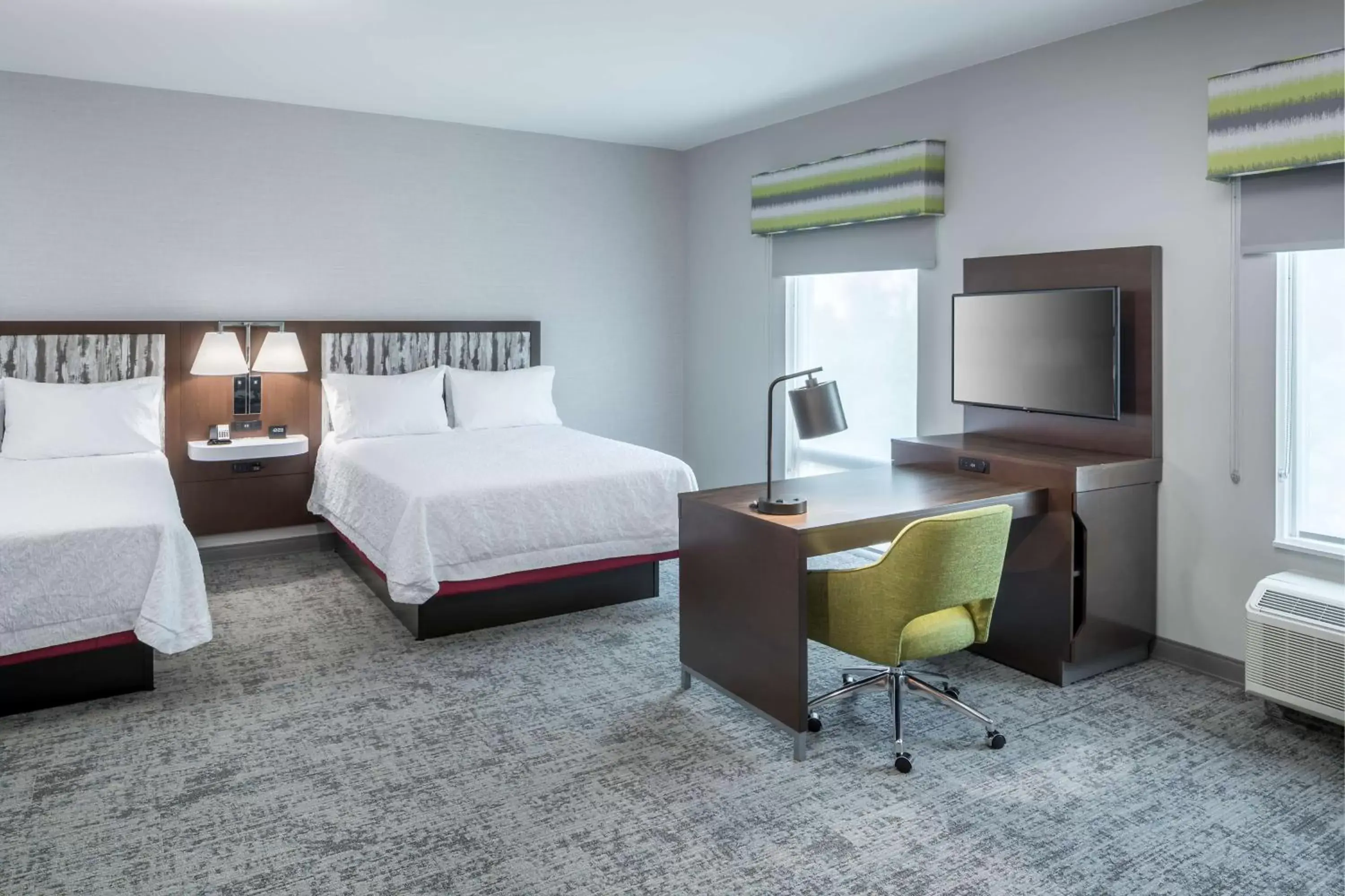 Studio Suite with Two Queen Beds - Non-Smoking in Hampton Inn & Suites Cape Canaveral Cruise Port, Fl Studio Suite with Two Queen Beds - Non-Smoking in Hampton Inn & Suites Cape Canaveral Cruise Port, Fl