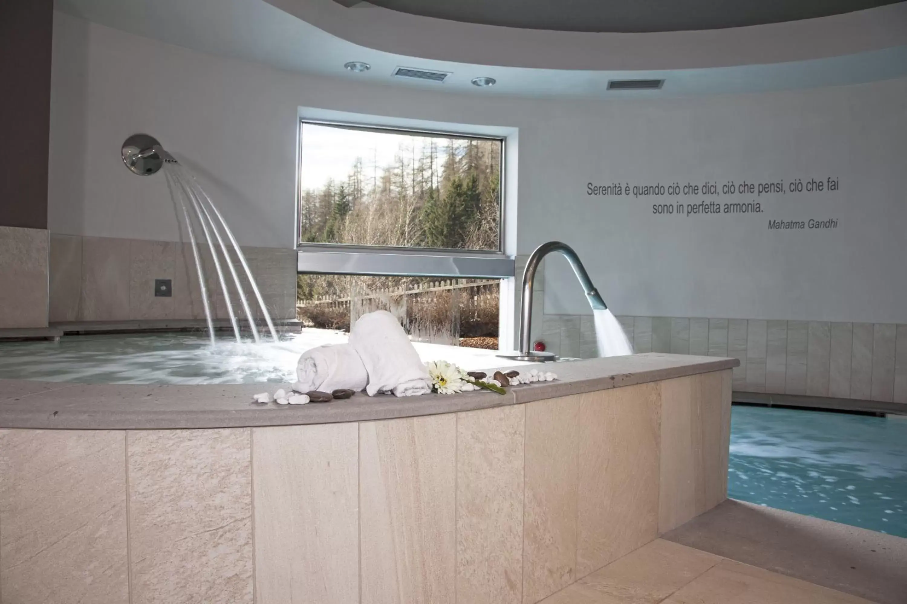 Spa and wellness centre/facilities in Aparthotel Wellness Villa di Bosco