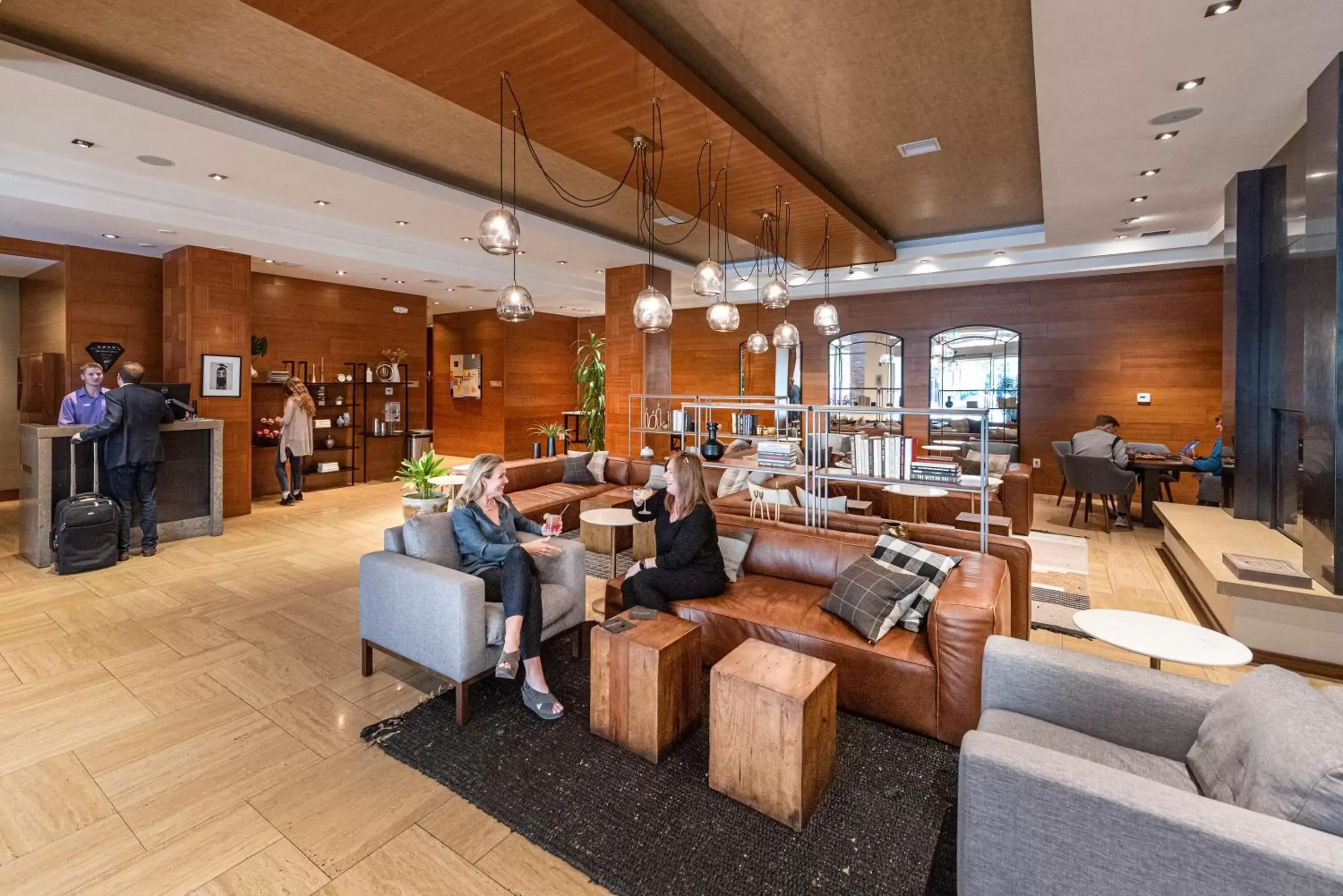 Lobby or reception in The Heathman Hotel Kirkland