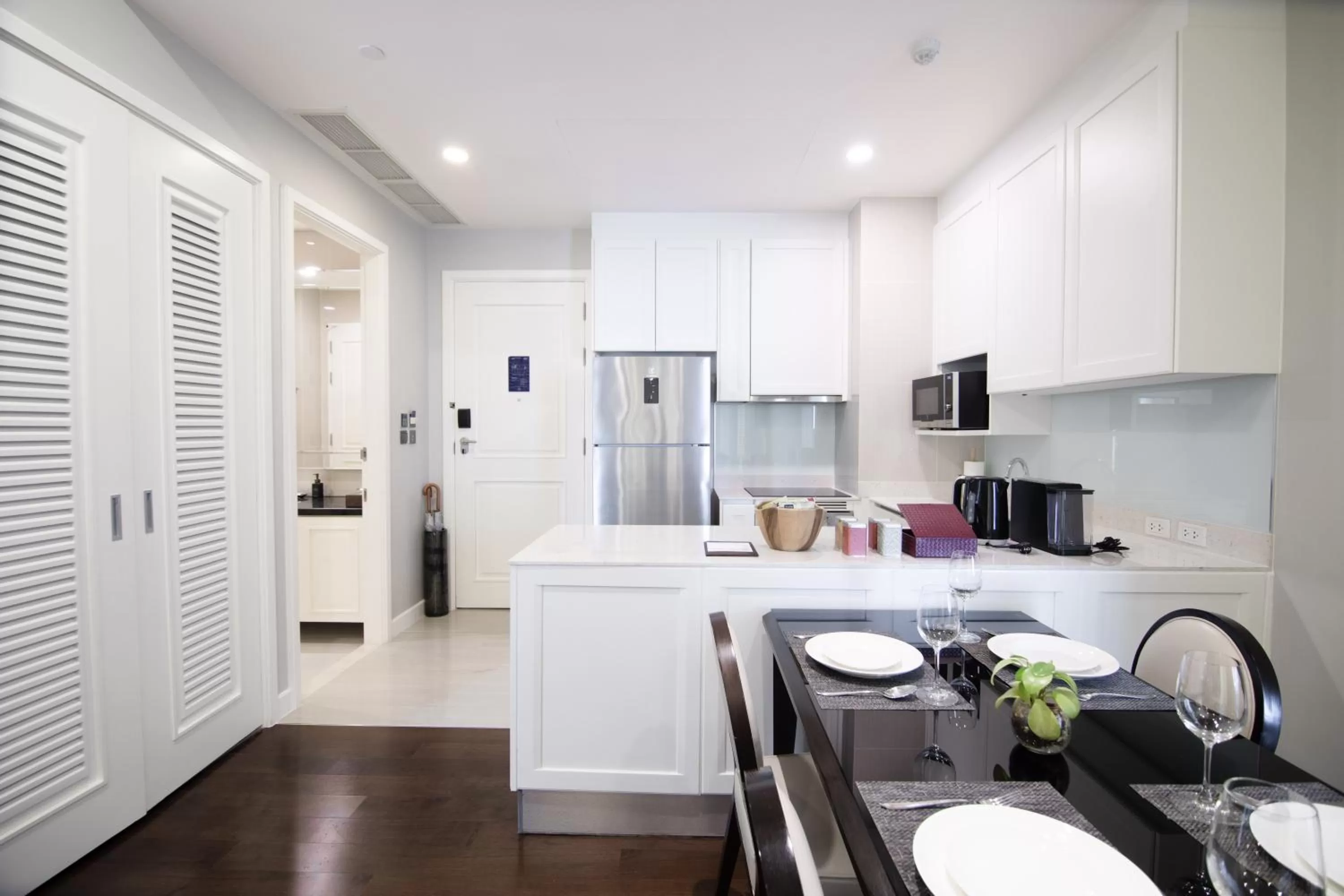 Kitchen or kitchenette in 137 Pillars Residences Bangkok