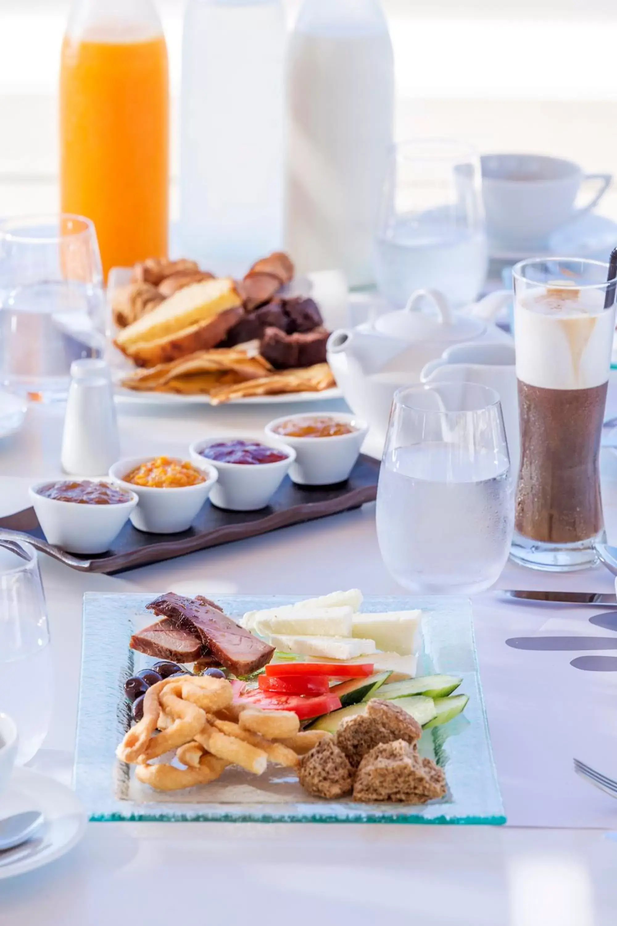 Buffet breakfast in Horizon Blu Boutique Hotel