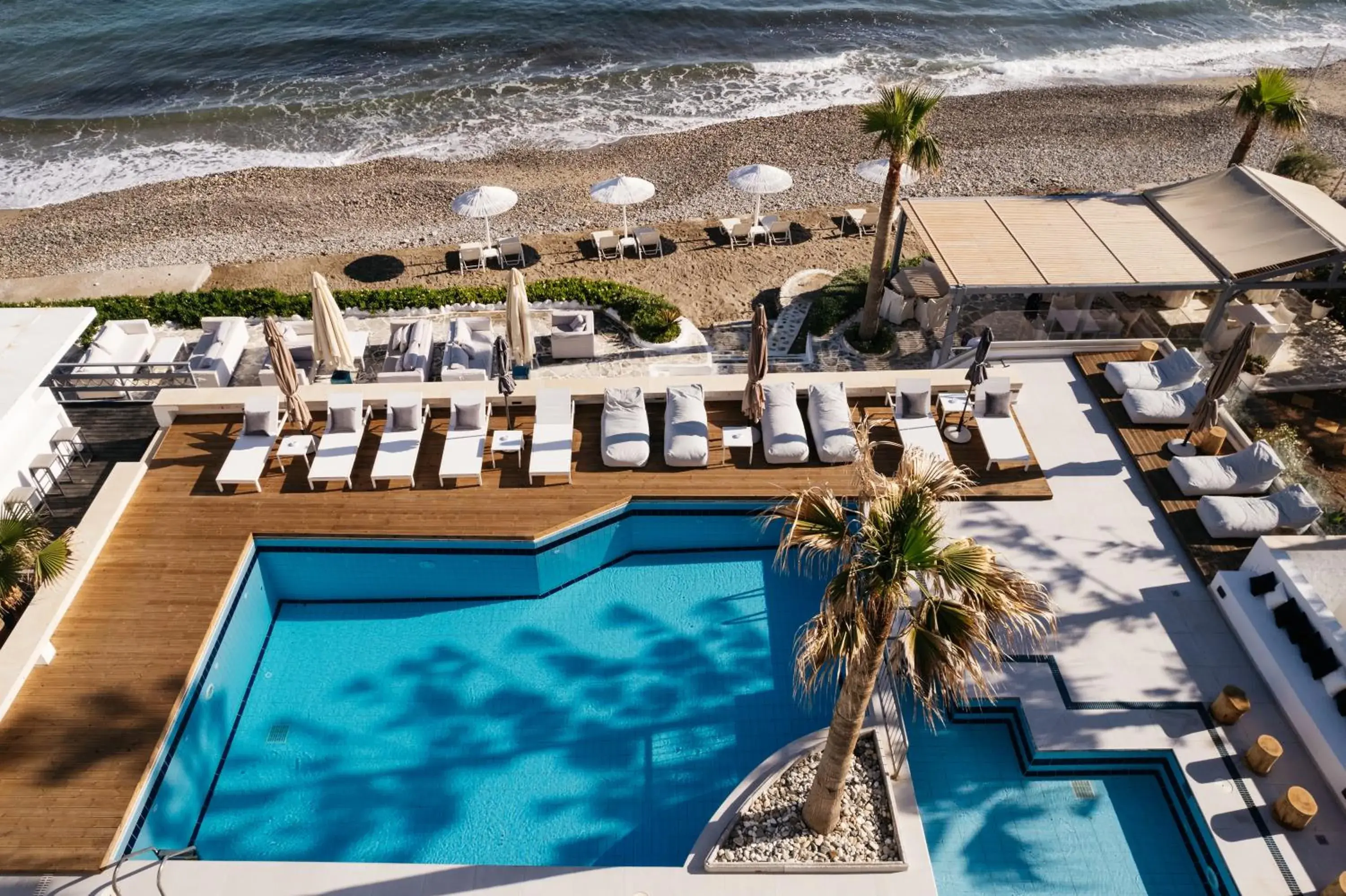 Beach, Pool View in Petradi Beach Lounge Hotel