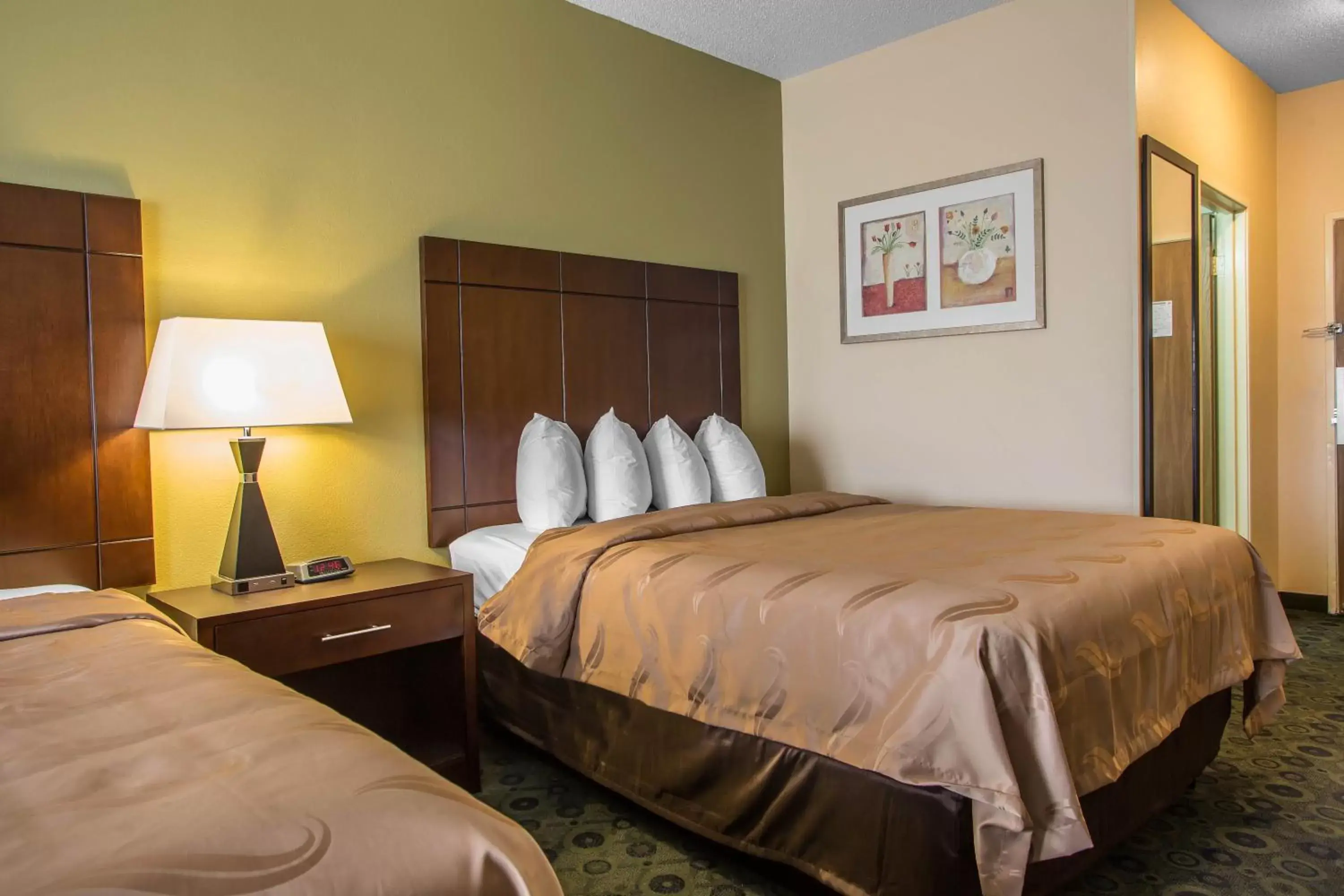 Queen Room with Two Queen Beds - Smoking in Quality Inn & Suites Bloomington I-55 and I-74