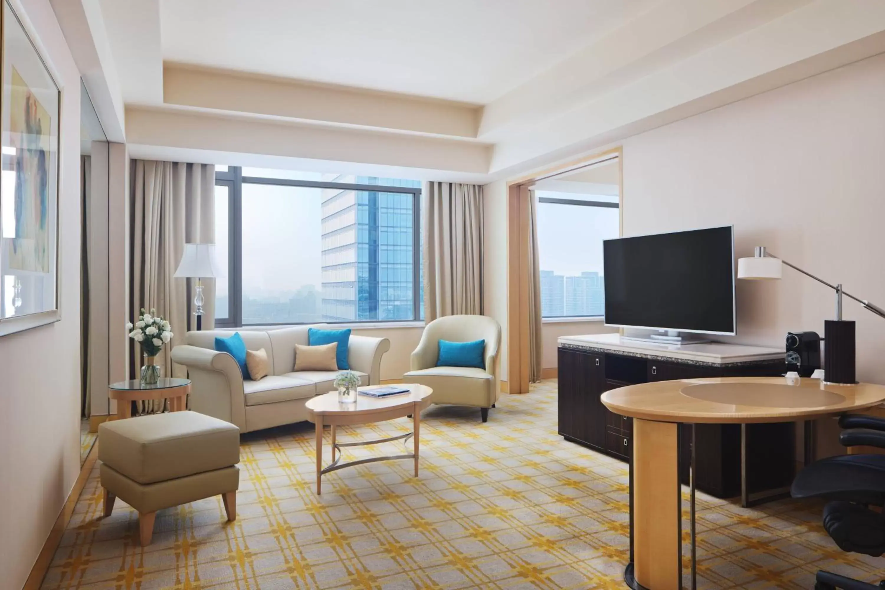 Living room, Seating Area in JW Marriott Hotel Beijing