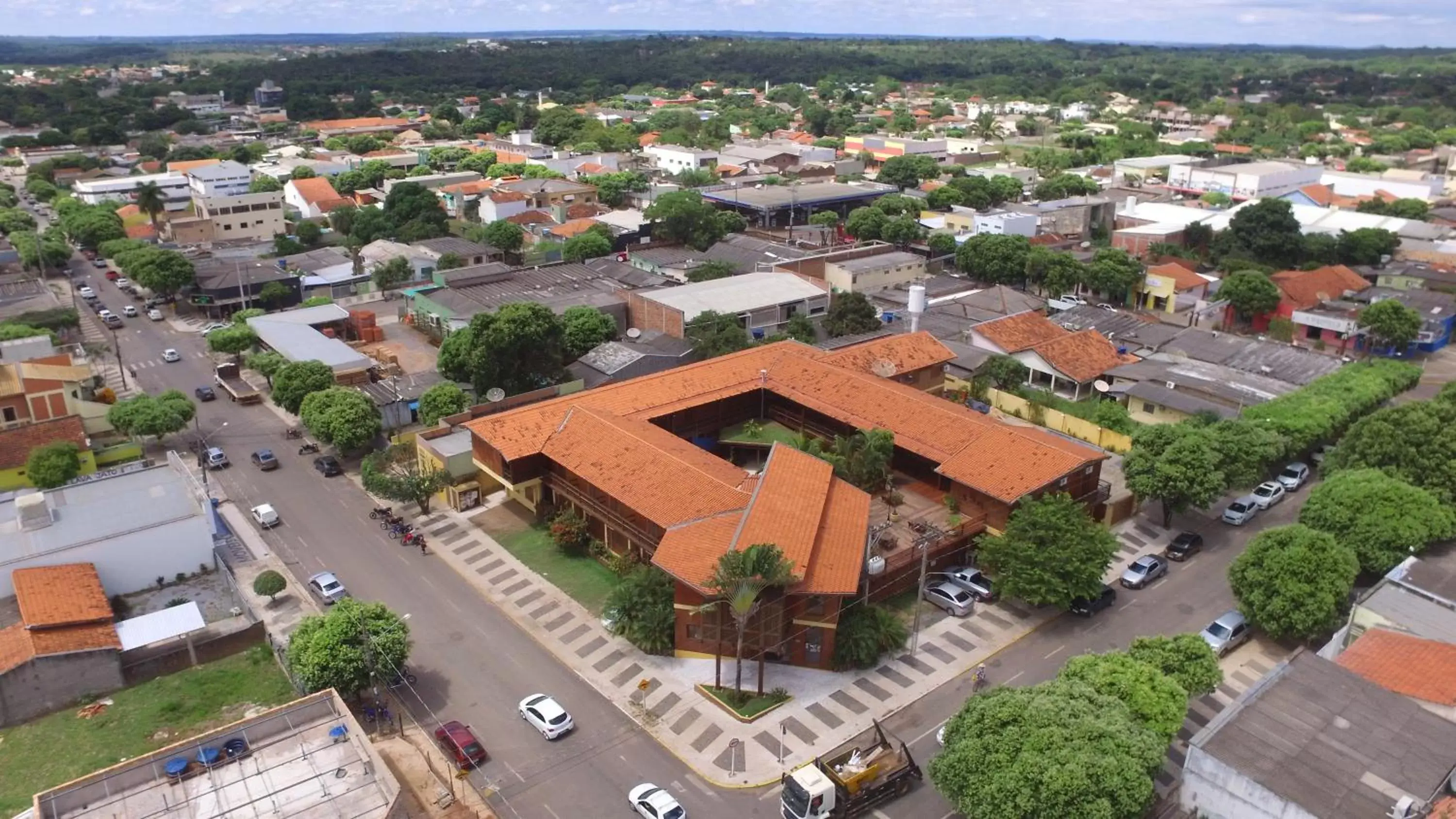 Bird's eye view, Bird's-eye View in Hotel Pirá Miúna