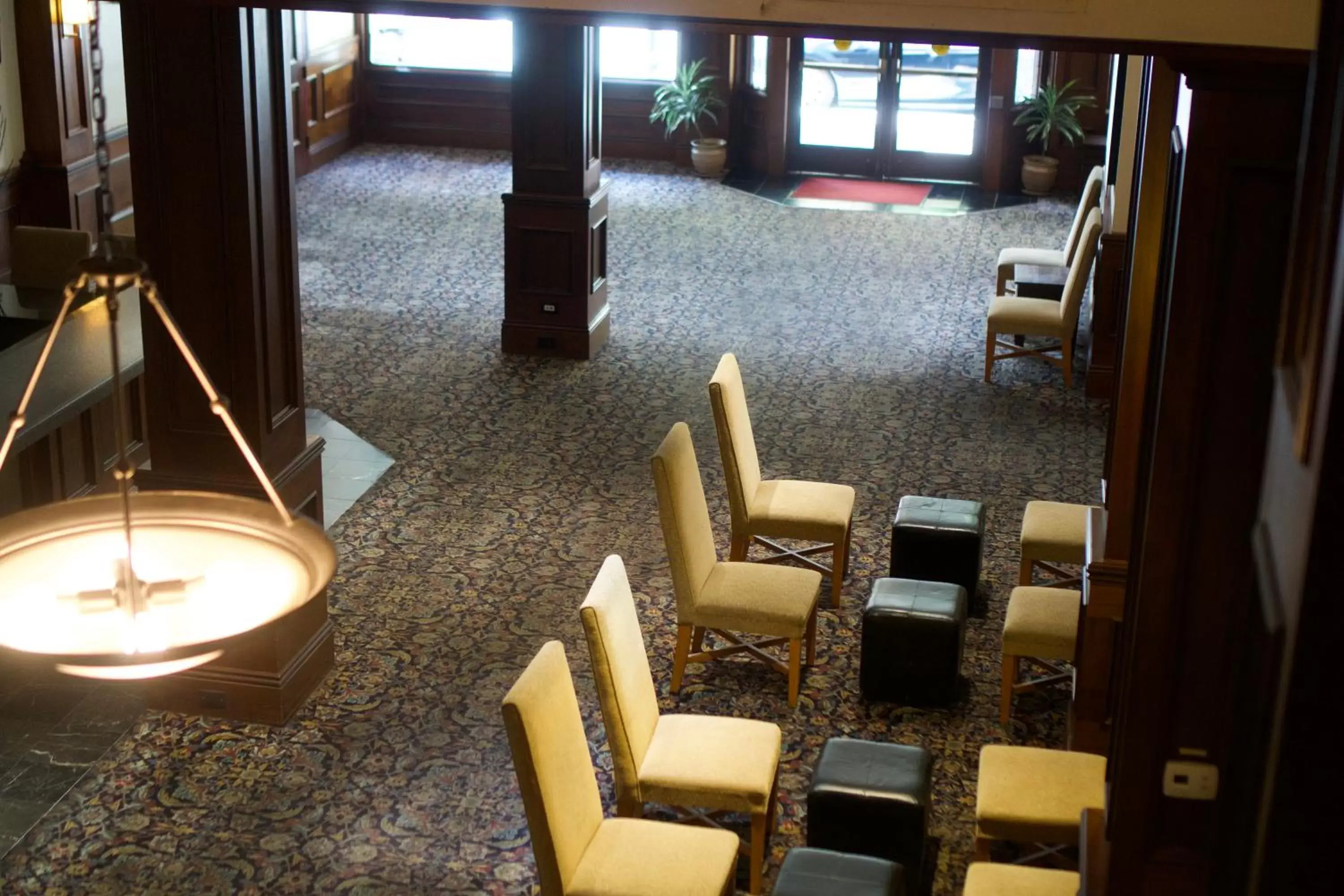 Lobby or reception in The Washington Inn