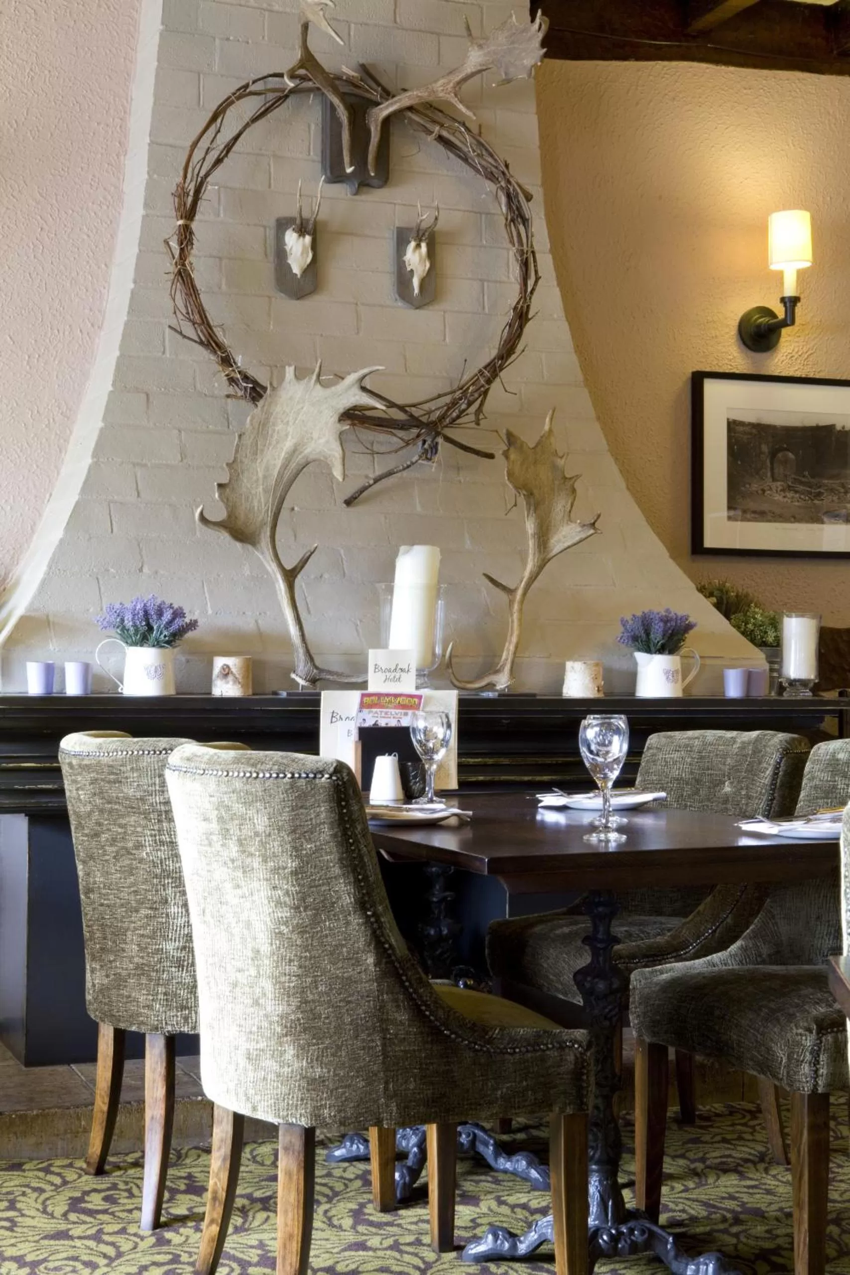 Dining area in The Broadoak