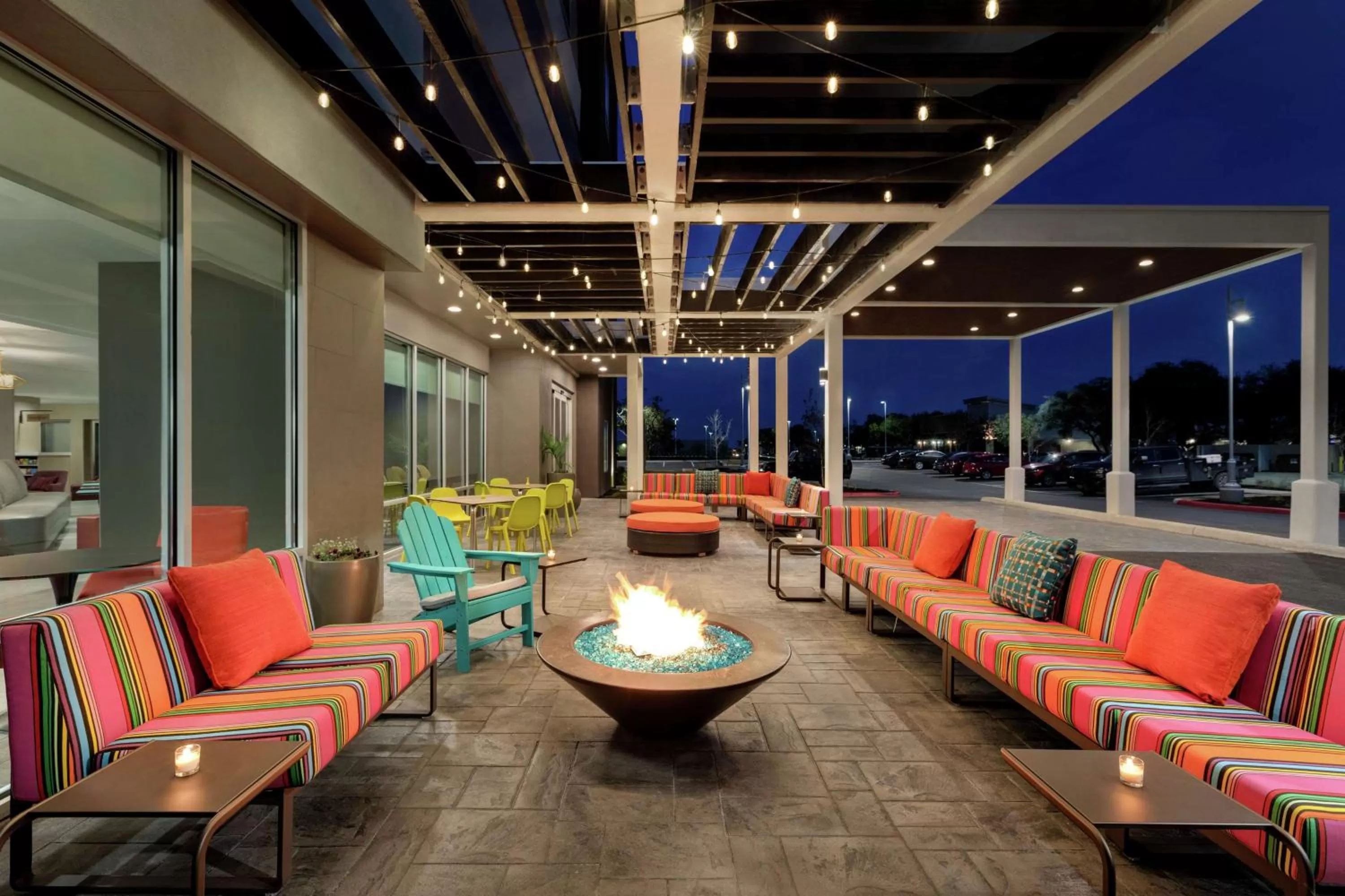 Patio in Home2 Suites By Hilton San Antonio North Stone Oak