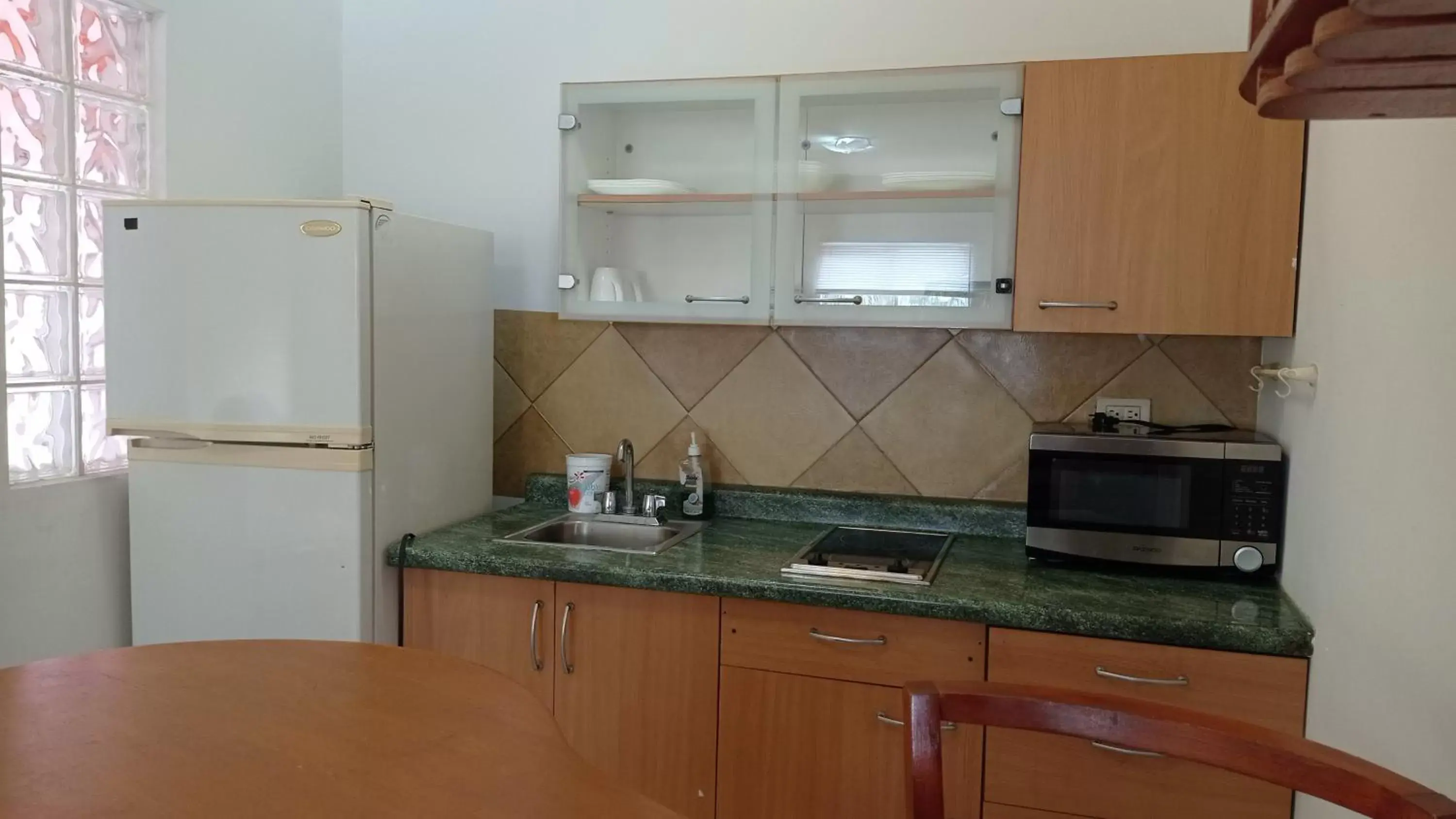 Kitchen/Kitchenette in Confort Ejecutivo Suites Lindavista