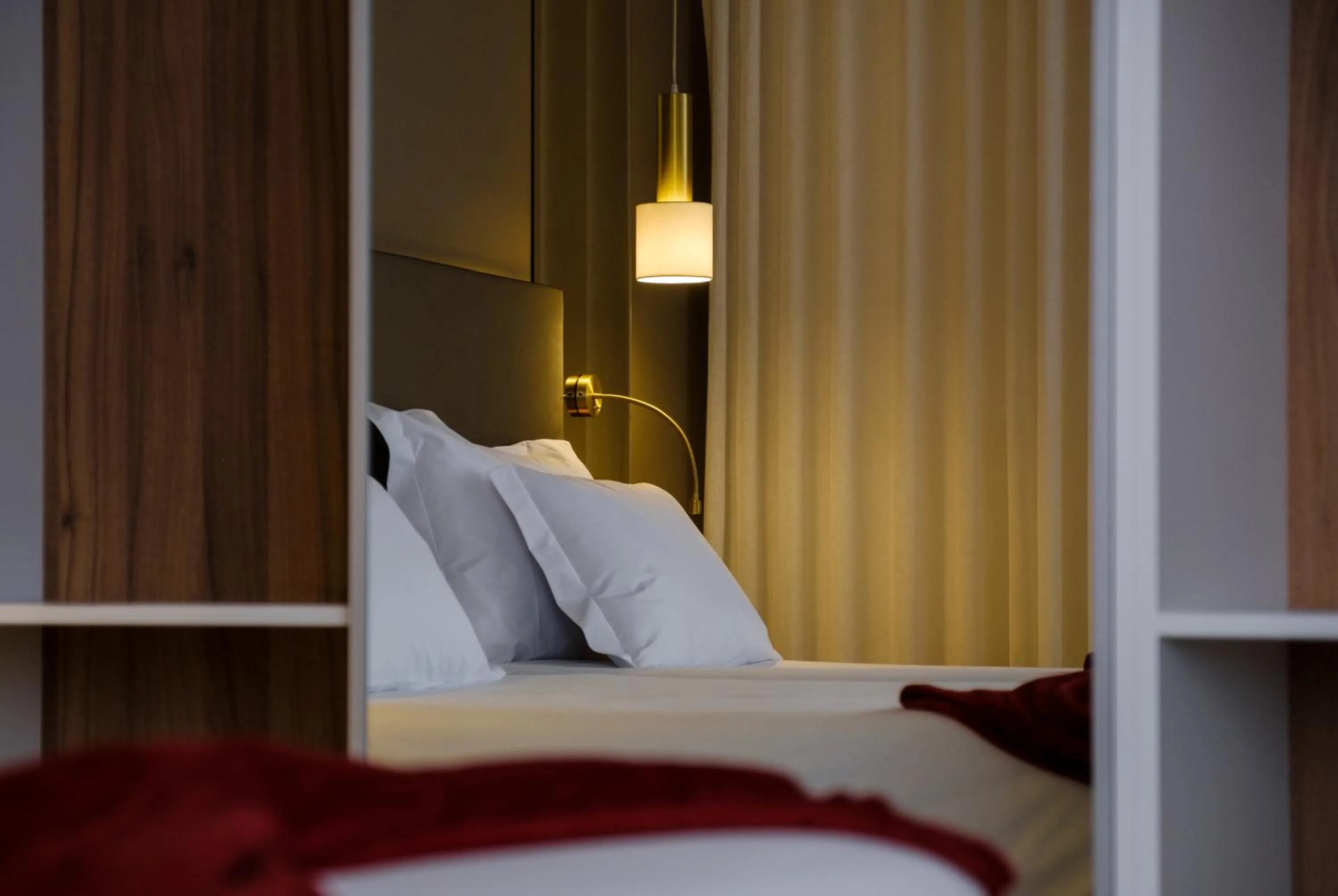 Decorative detail, Bed in Hotel Regina