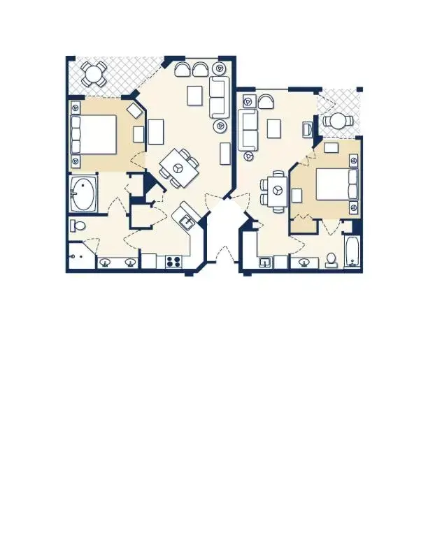 Floor Plan in Mizner Place at Weston Town Center