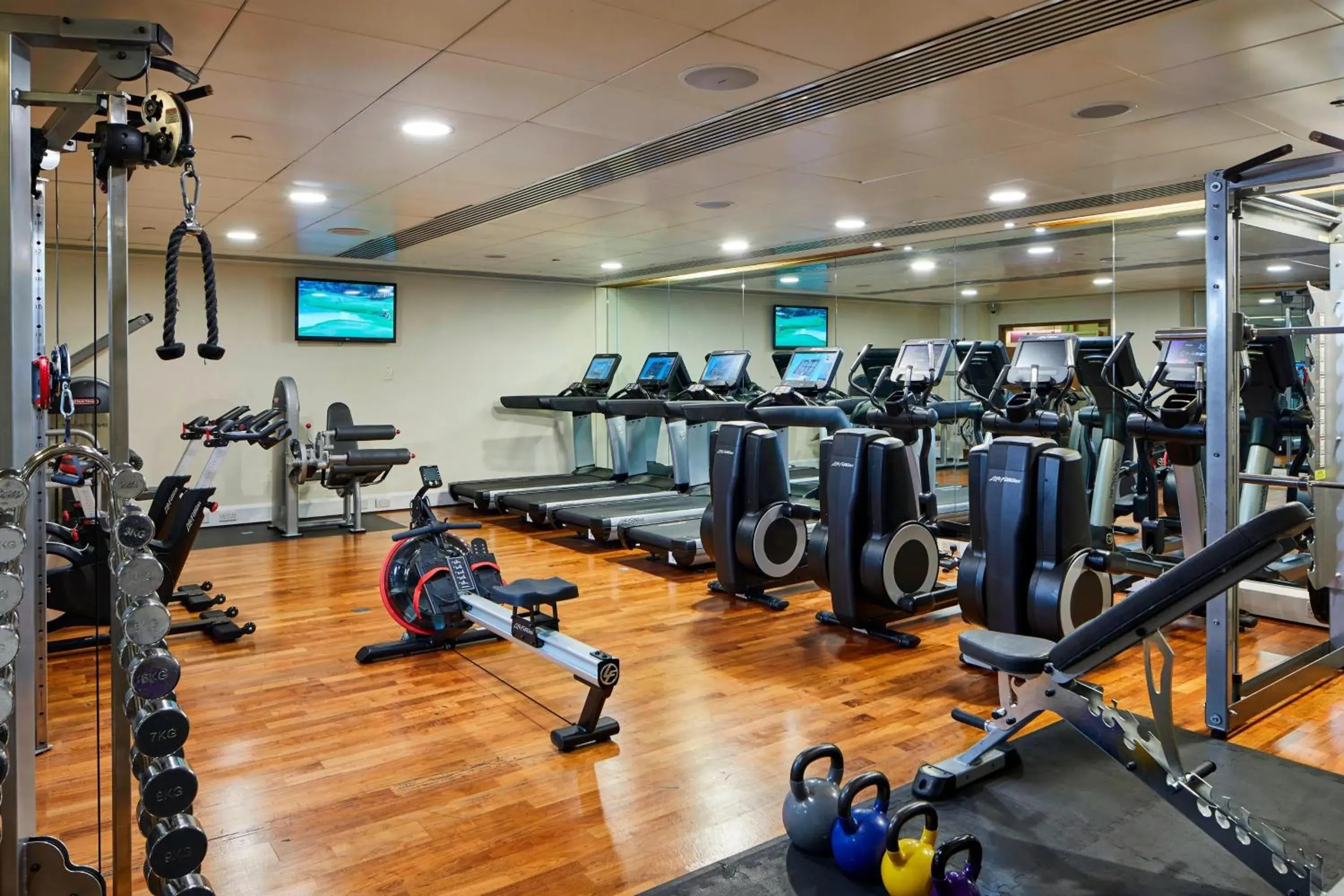 Fitness centre/facilities, Fitness Center/Facilities in Marriott Executive Apartments London, Canary Wharf