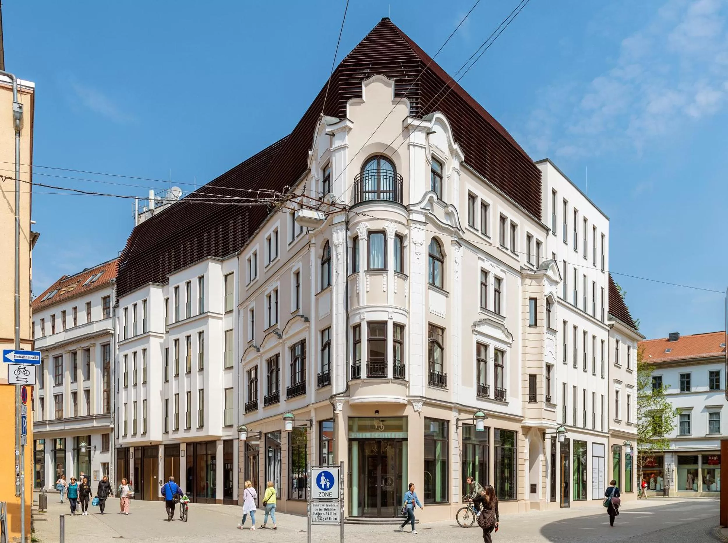 Property building in Hotel Schillerhof, Weimar