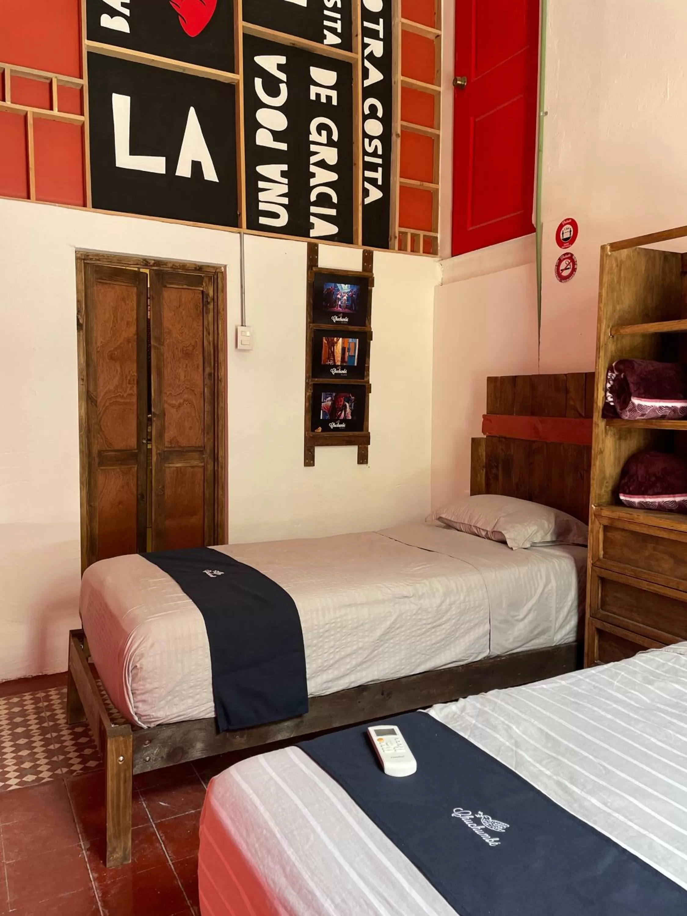 Bed in Chuchumbé Hotel Cultural, Restaurante & Café