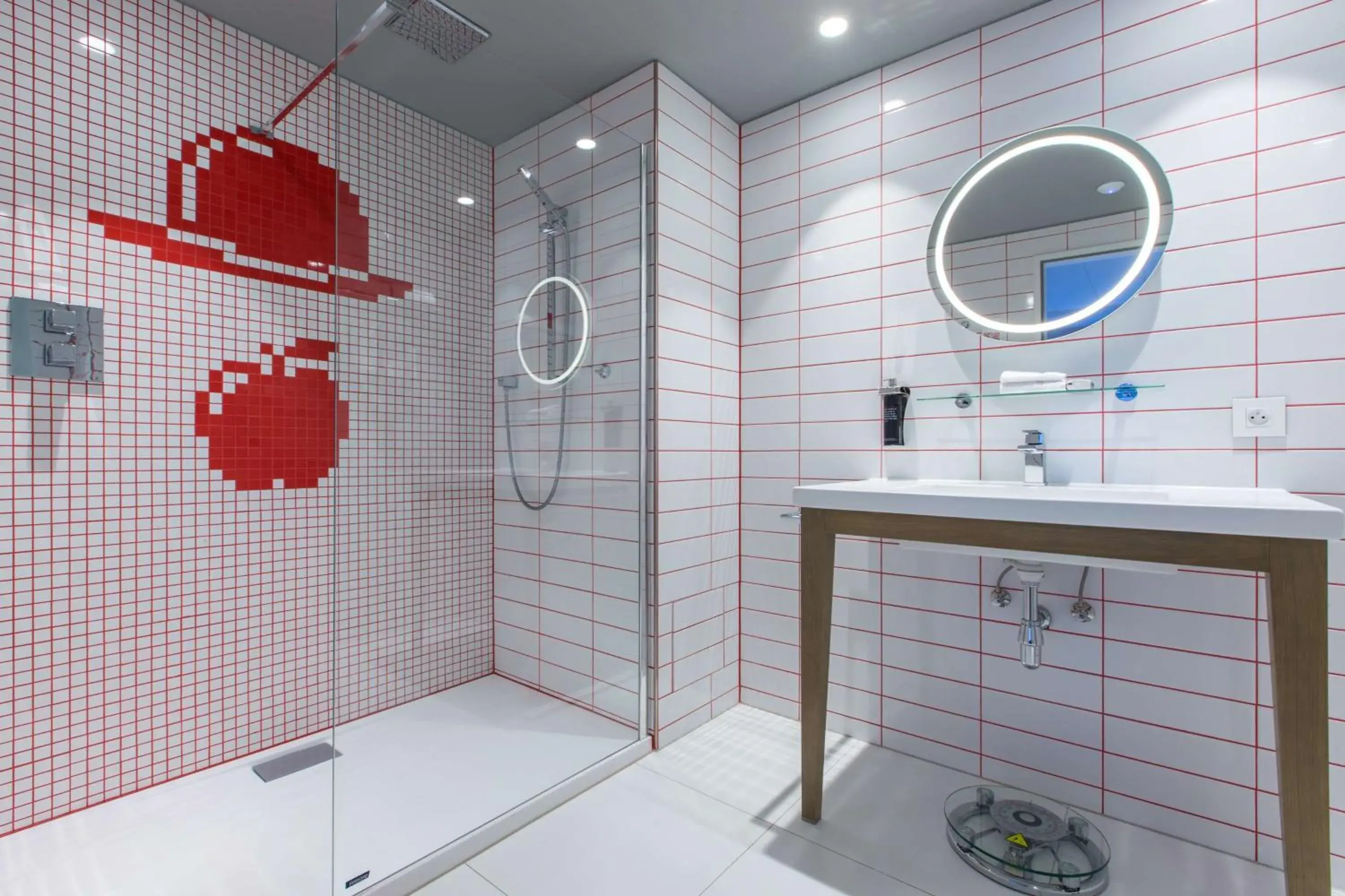 Bathroom in Radisson RED Brussels