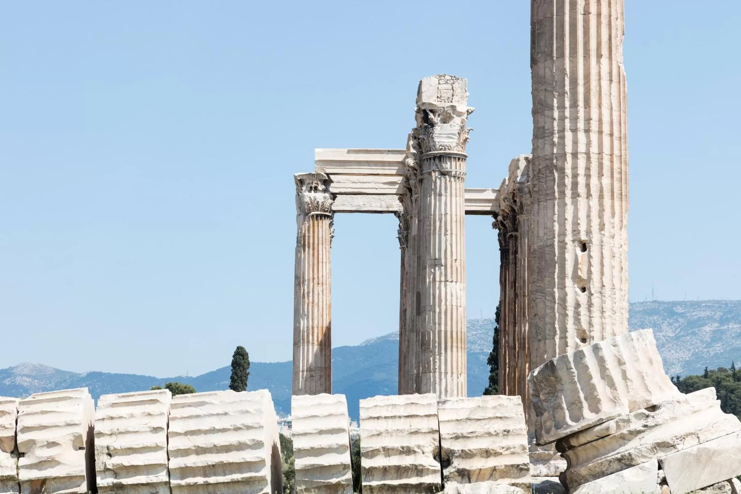 Nearby landmark in Melia Athens