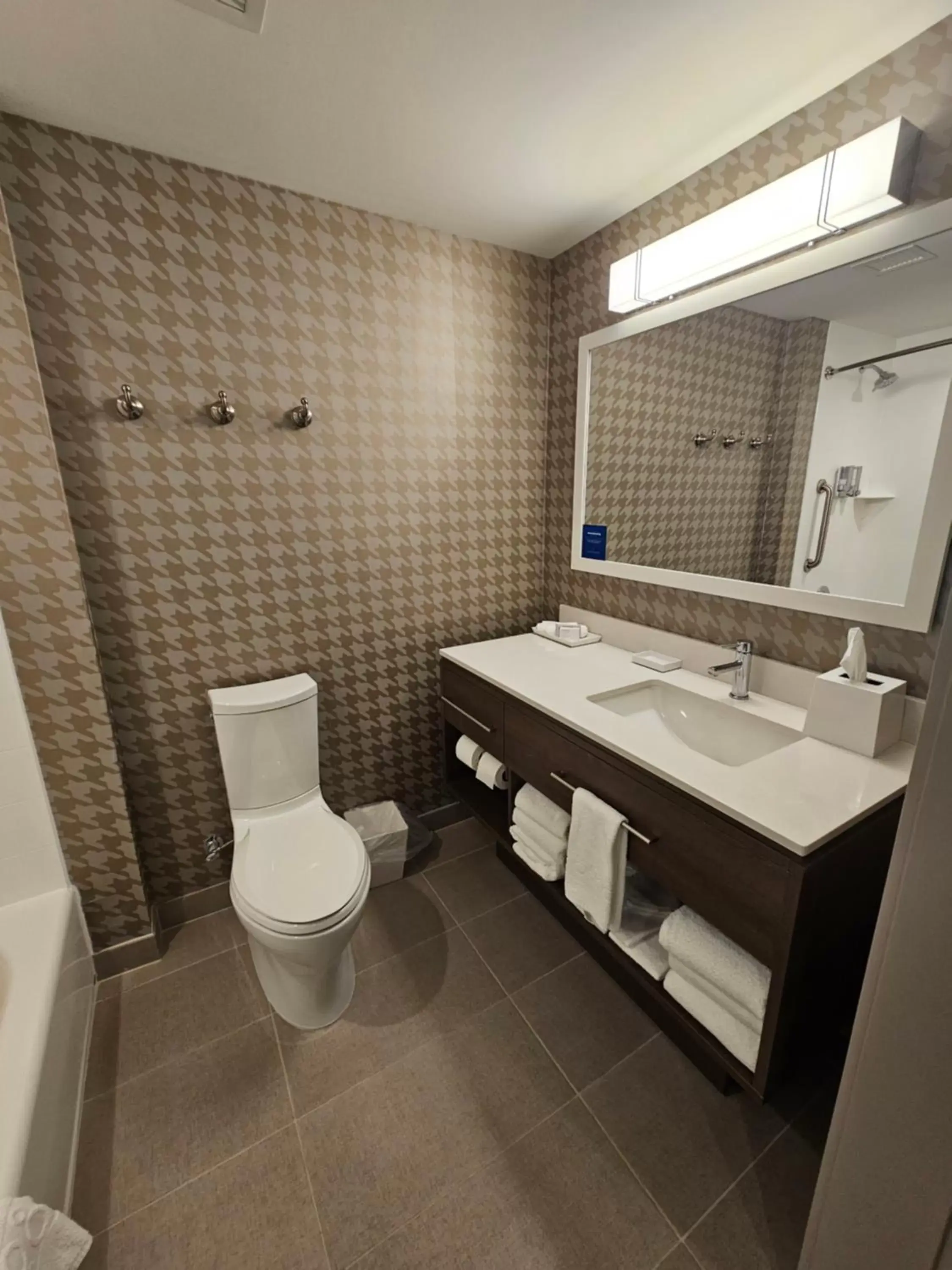 Toilet, Bathroom in Home2 Suites By Hilton Allentown Bethlehem Airport