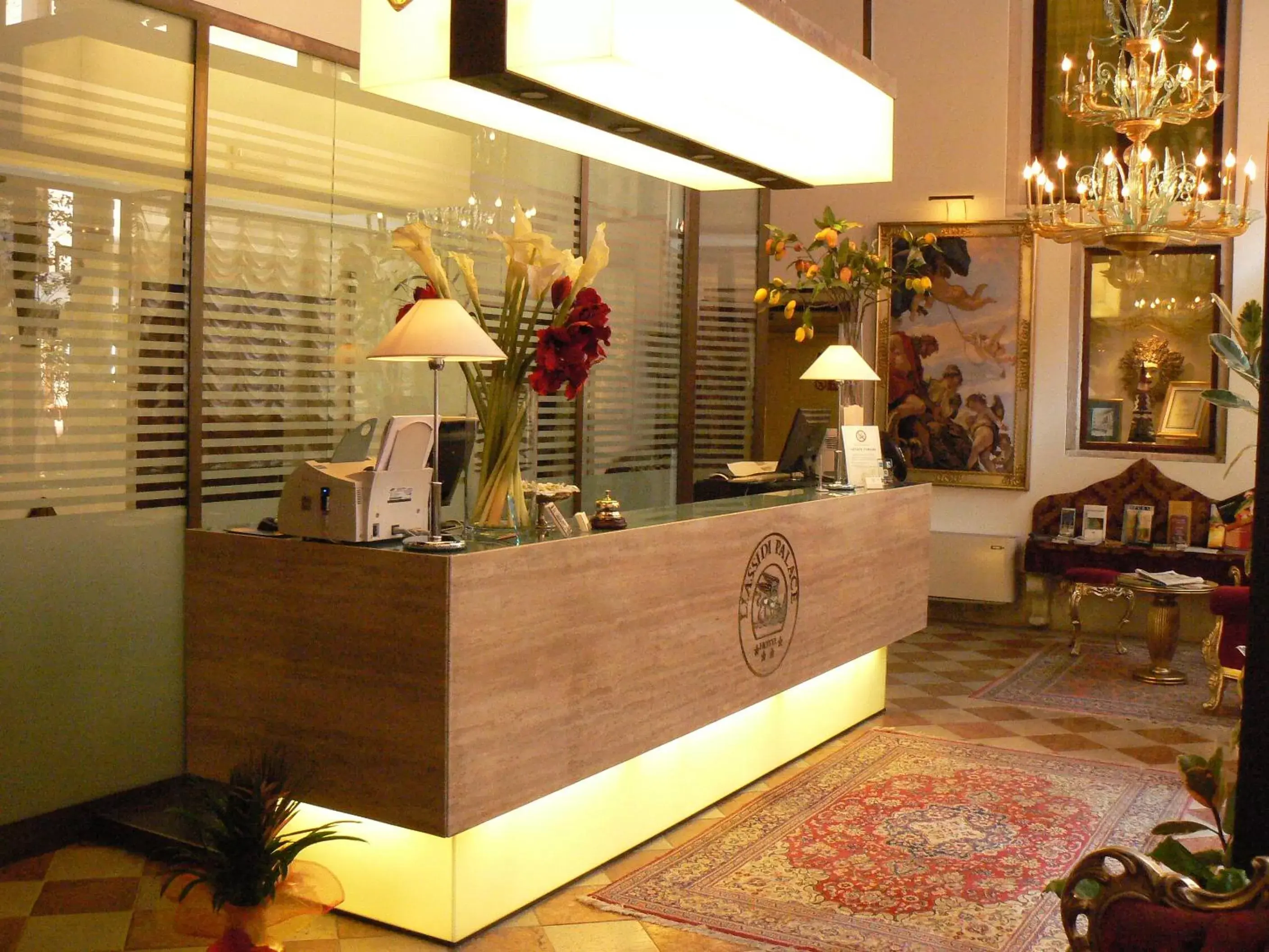 Lobby or reception in Hotel Liassidi Palace