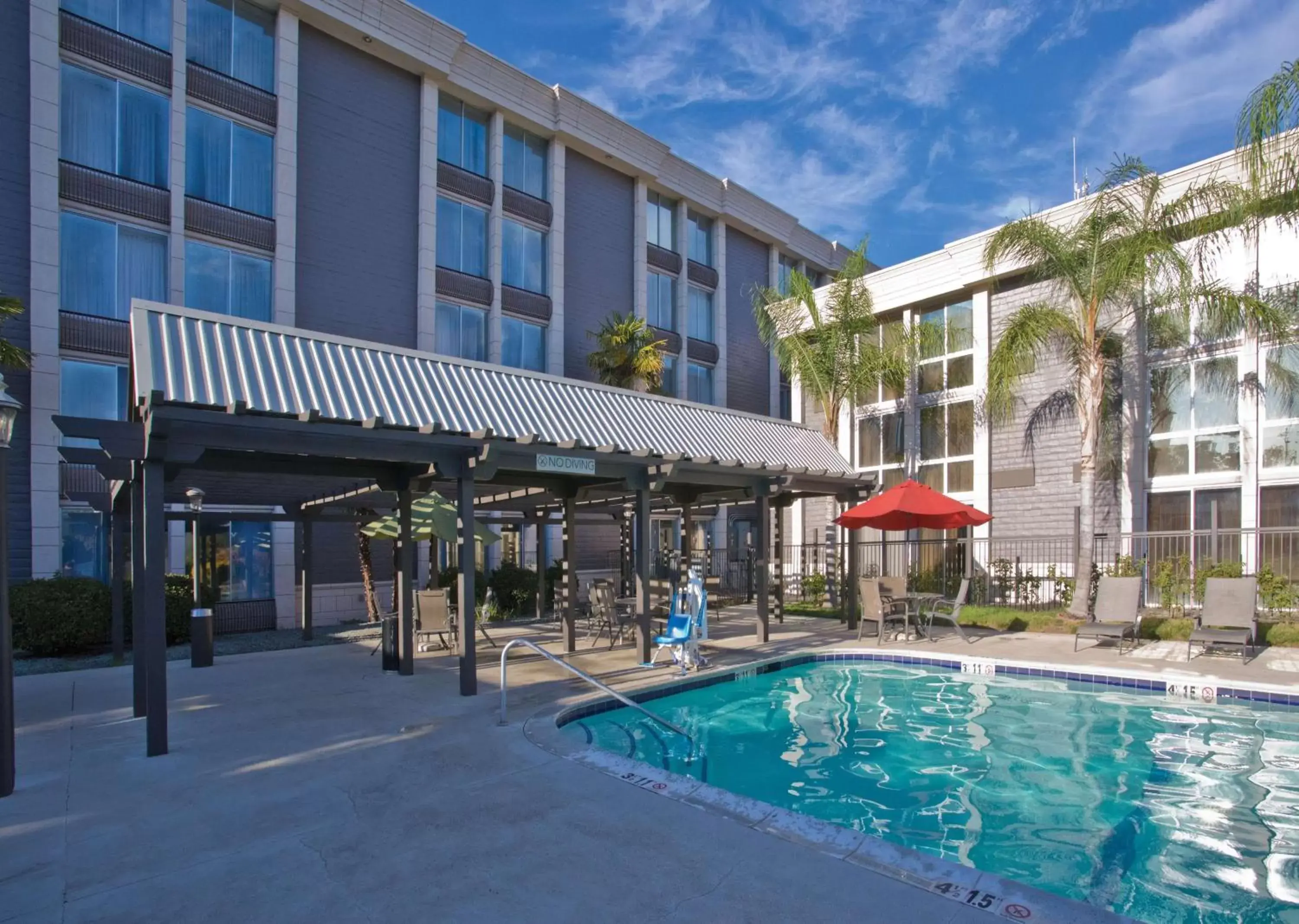 Pool view, Property Building in Doubletree By Hilton Chico, Ca