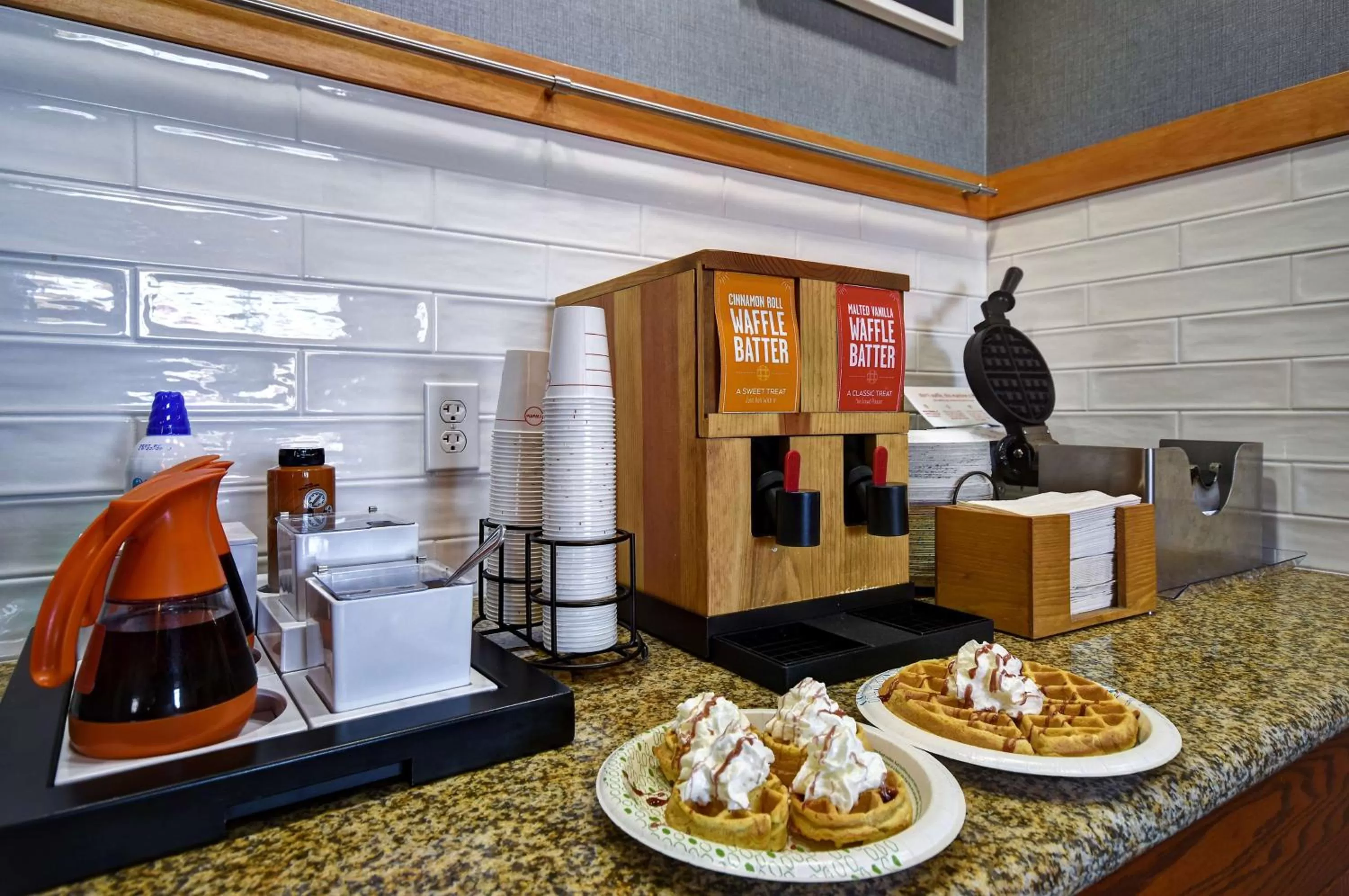 Breakfast in Hampton Inn Rutland/Killington