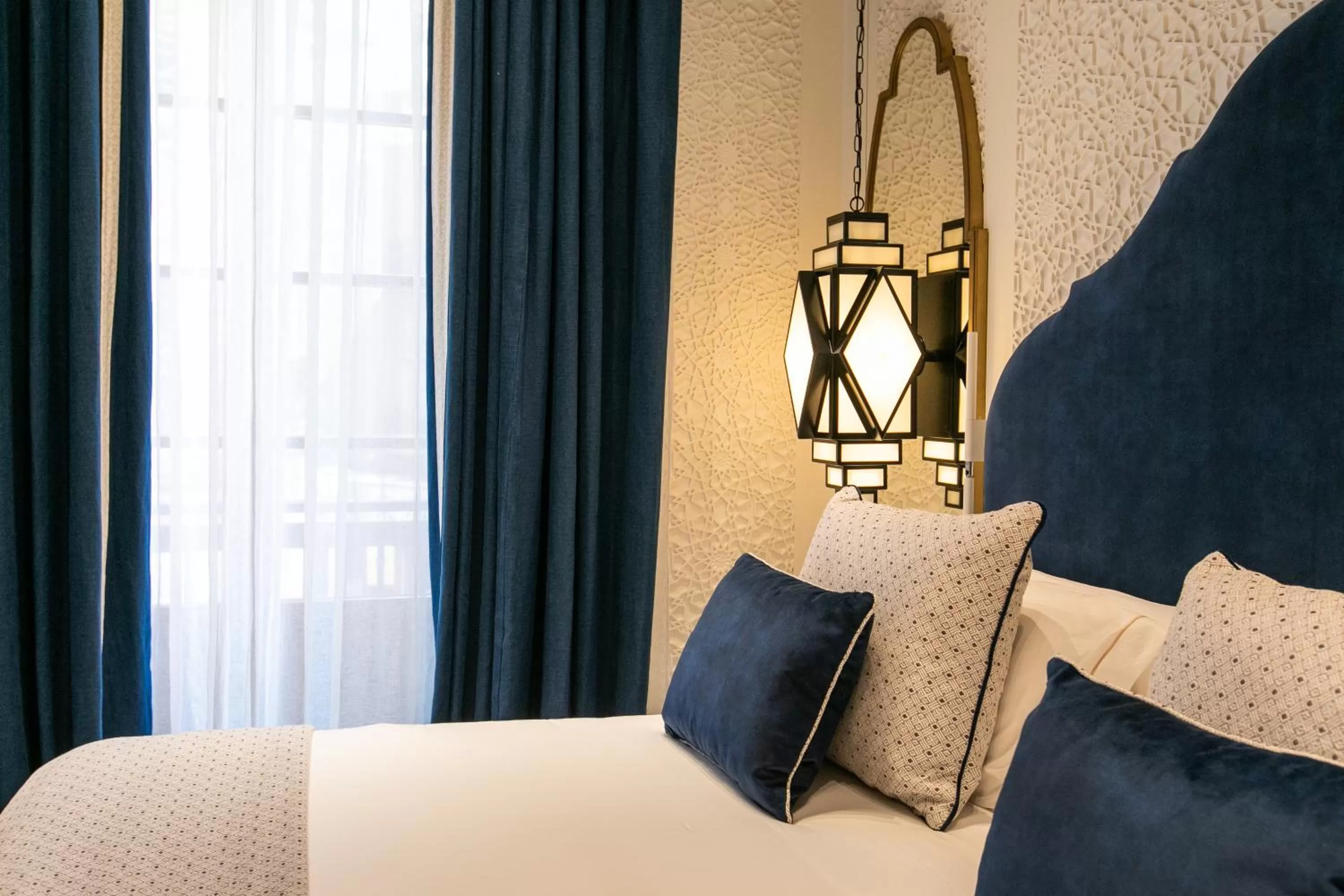 Bed in Hotel Casa Palacio Don Ramón