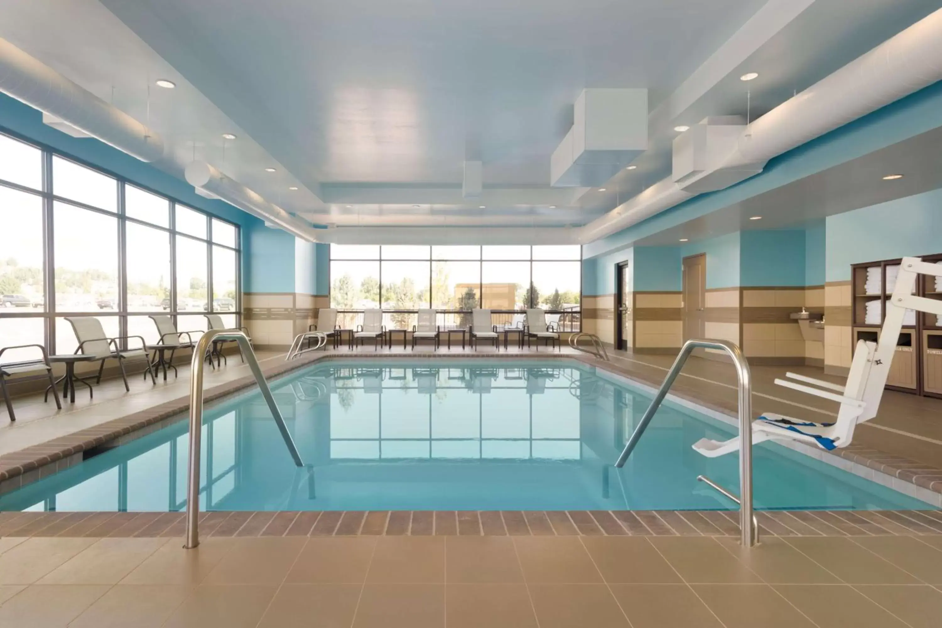 Pool view, Swimming Pool in Hampton Inn by Hilton Elko Nevada