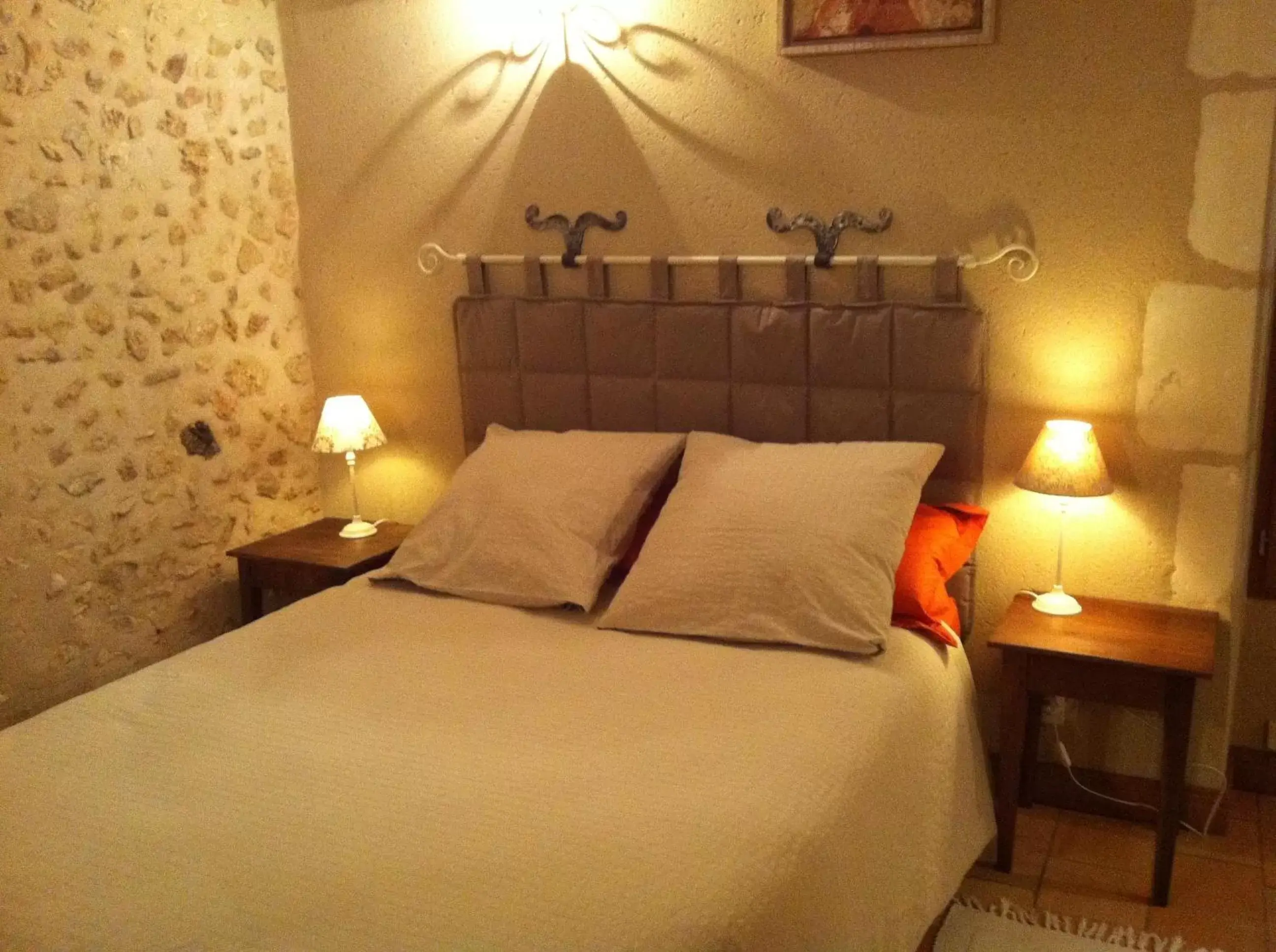 Bedroom, Bed in La Barillerie