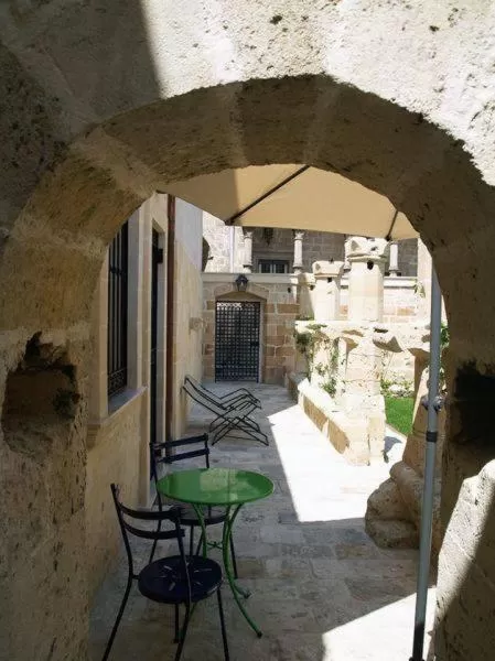 Patio in Sine Tempore B&B