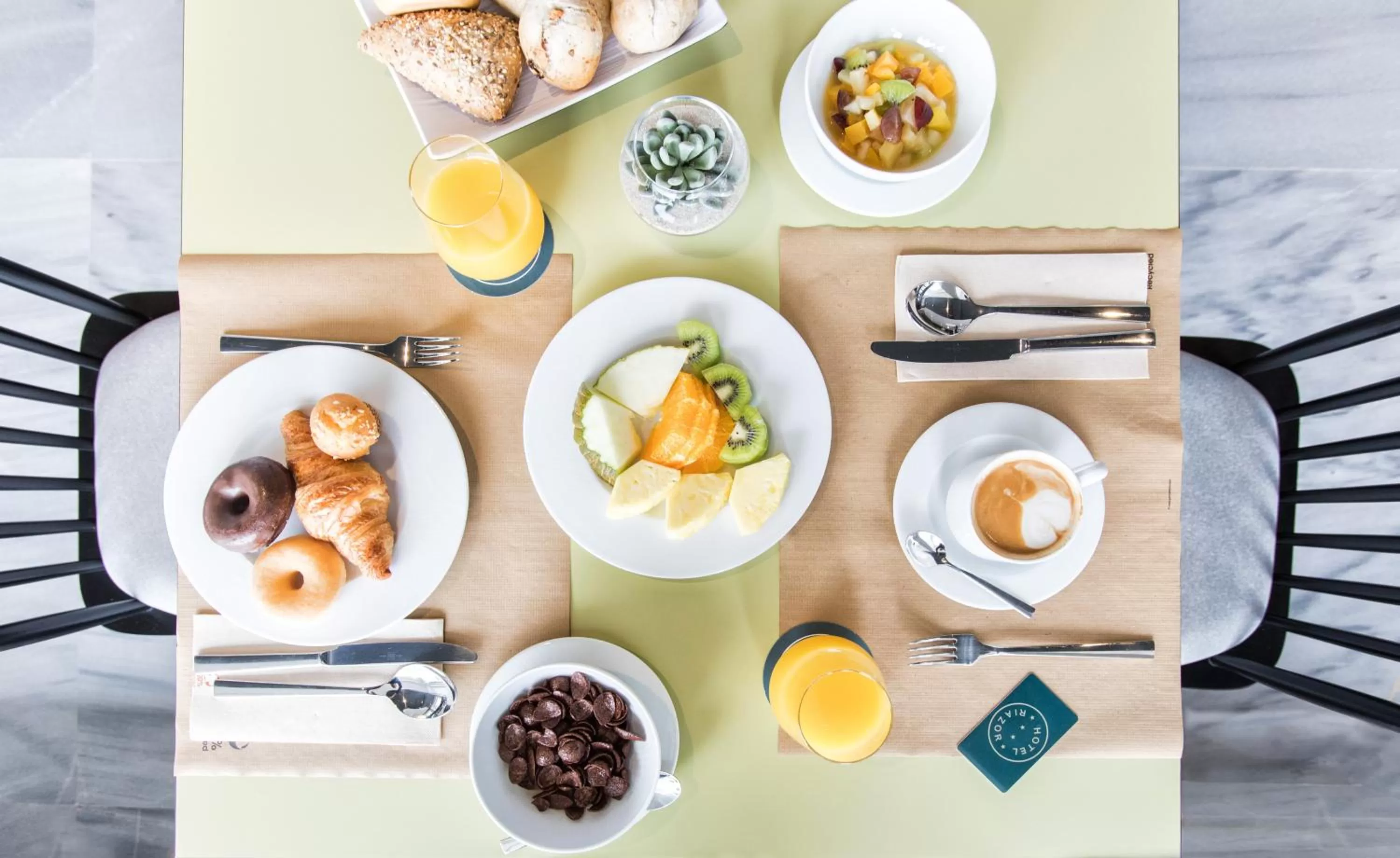 Breakfast in Hotel Riazor