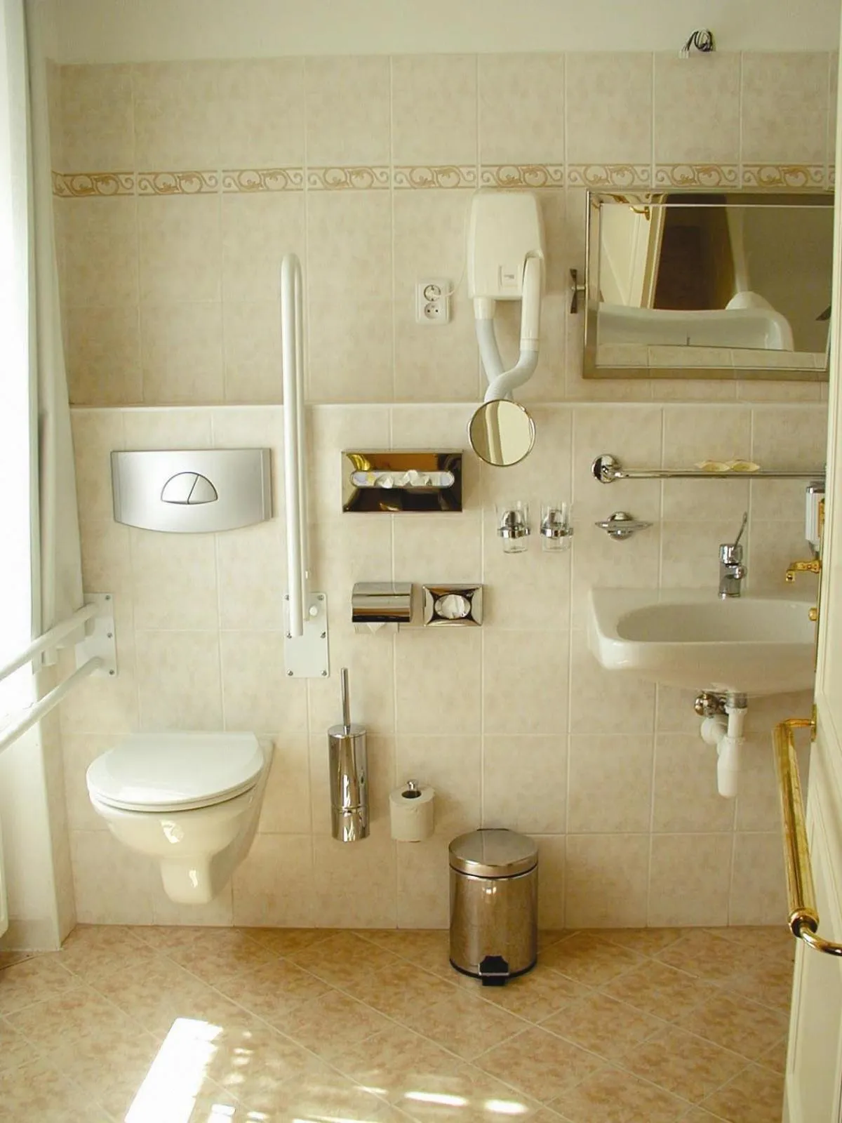 Bathroom in Hotel Certovka