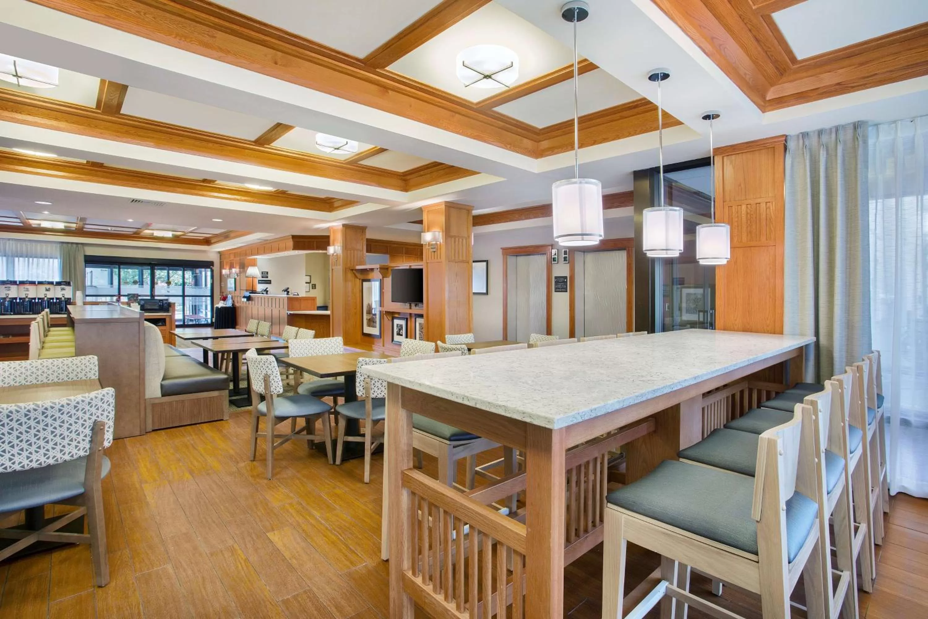 Lobby or reception in Hampton Inn Middletown