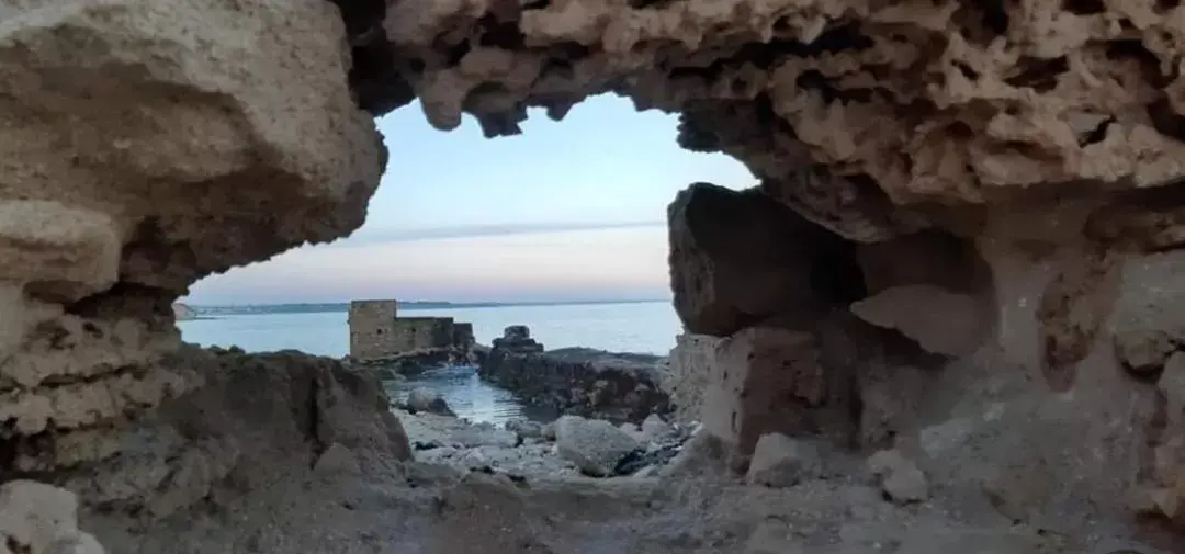 Beach in La Rosa dei venti