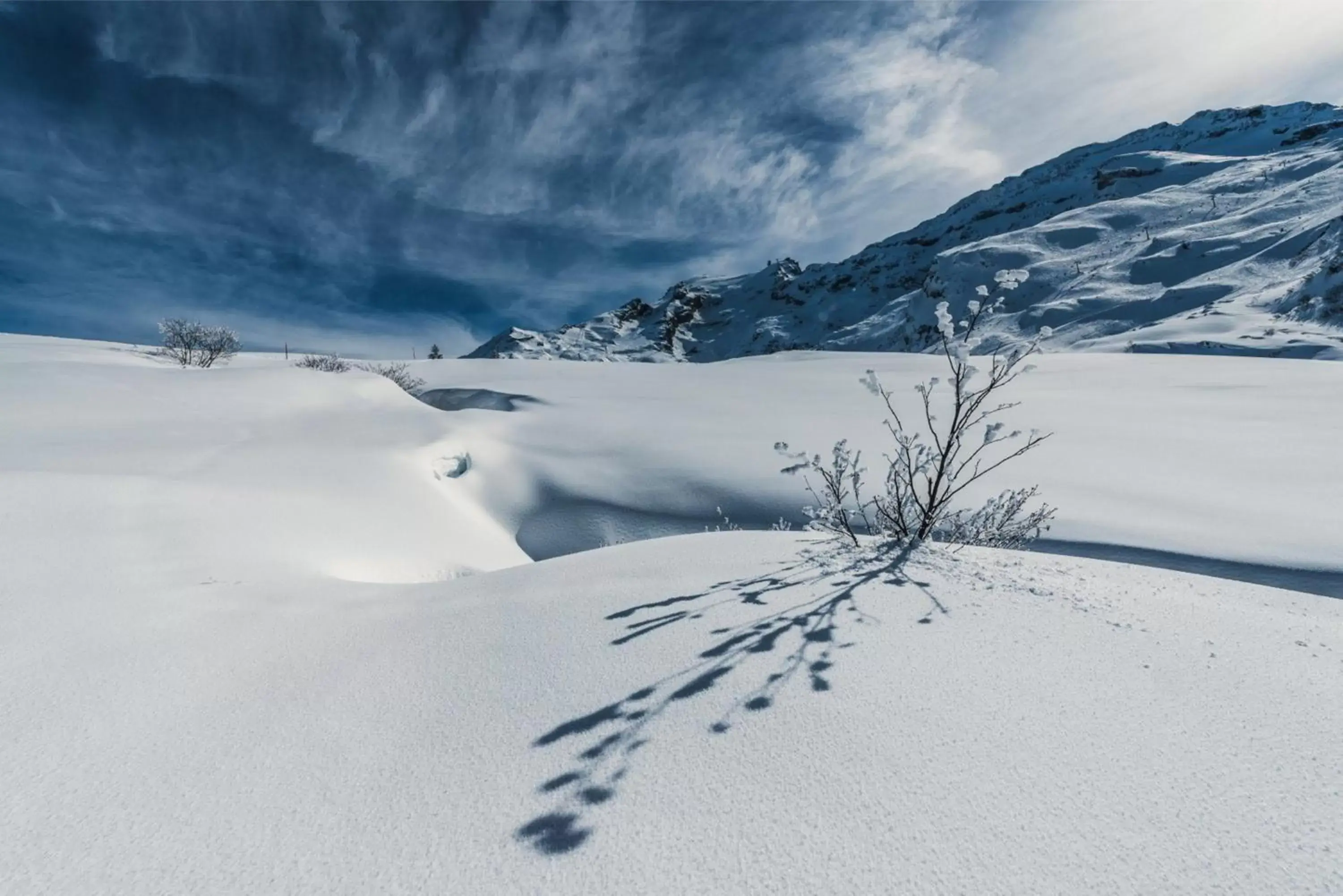 Natural landscape, Winter in Hotel Central